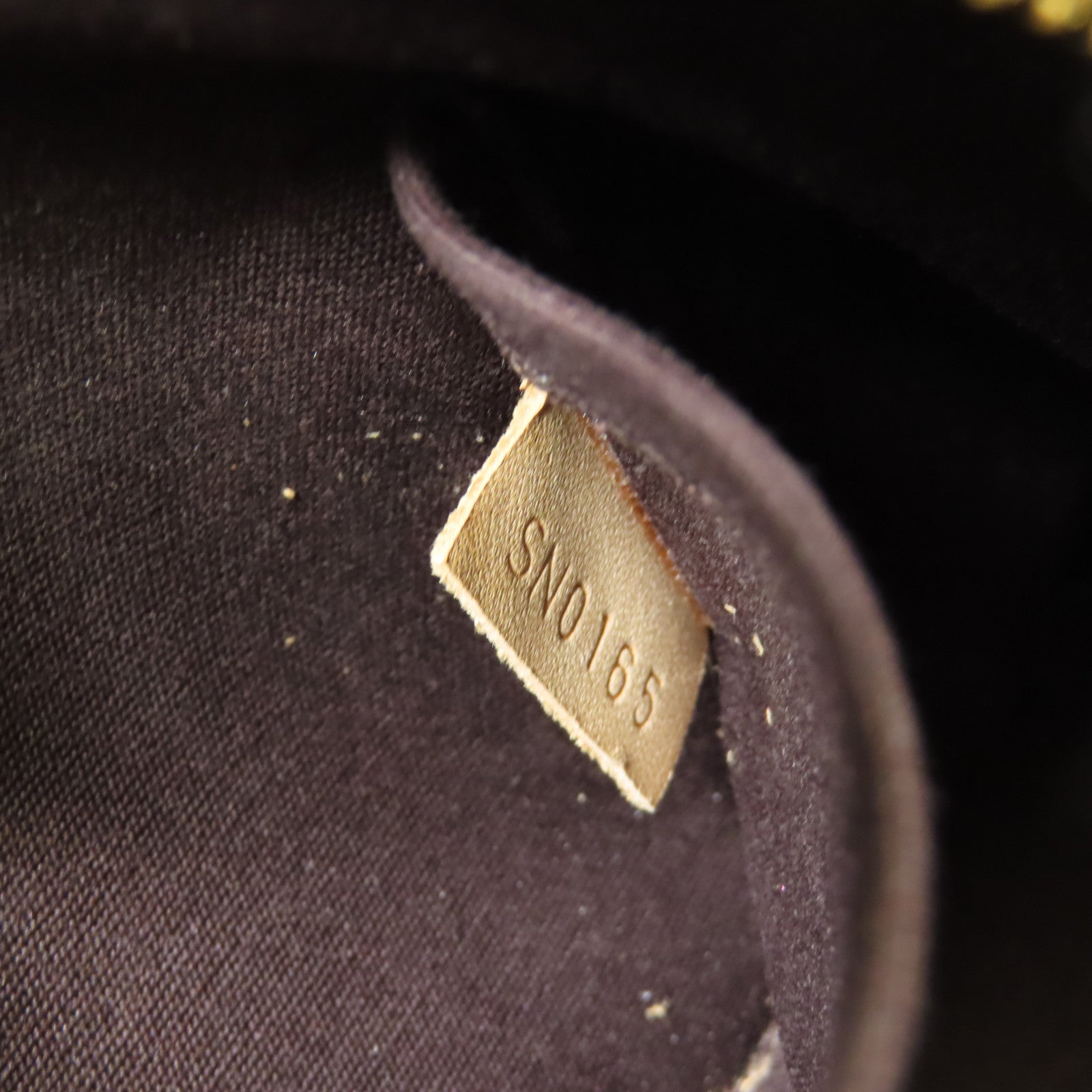 LOUIS VUITTON Vernis Alma BB金扣手挽肩背兩用袋