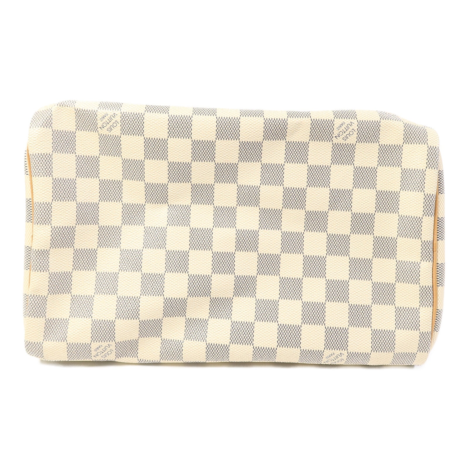 LOUIS VUITTON Damier Azur Speedy 30手挽袋