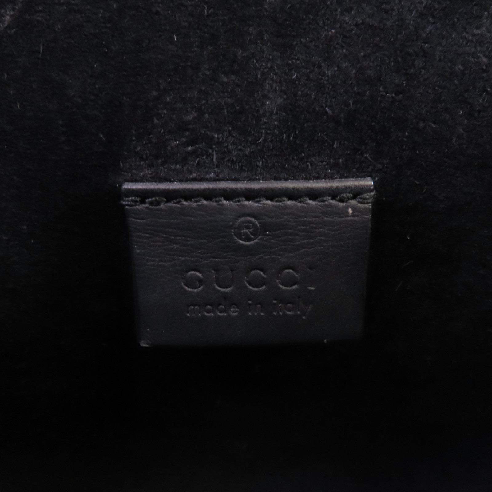 GUCCI 塗層帆布Dionysus GG Supreme Mini銀扣鏈帶肩背袋