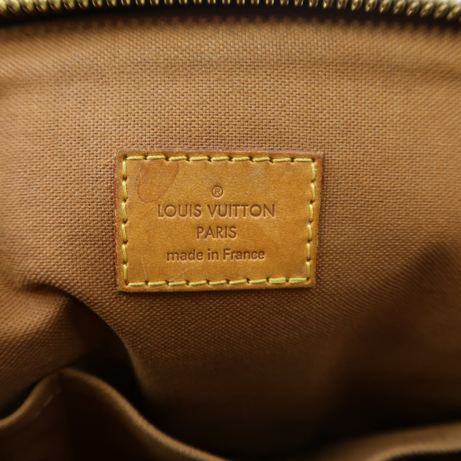 LOUIS VUITTON 【激減優惠】Monogram Tivoli GM金扣手挽袋啡色