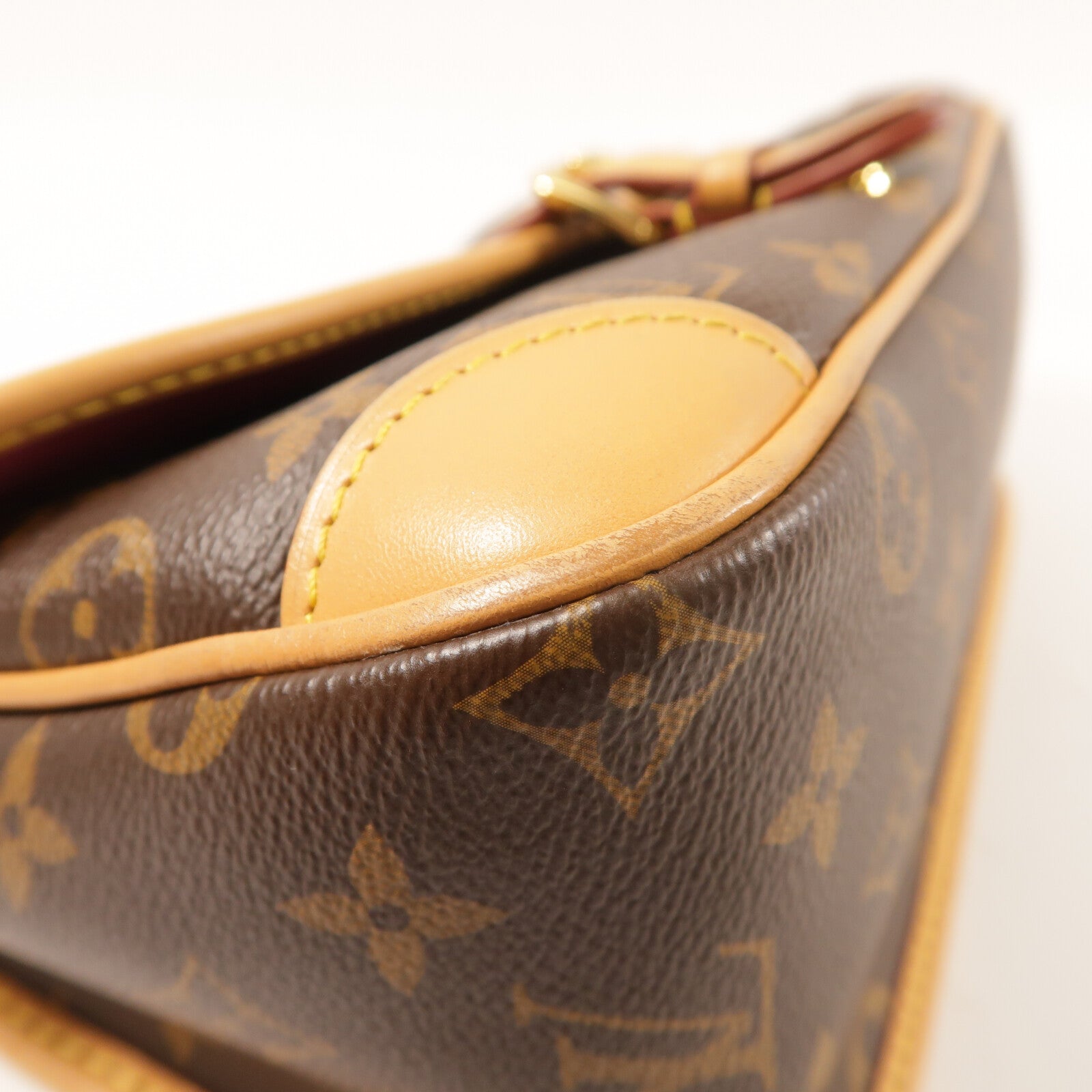 LOUIS VUITTON Monogram Diane金扣肩背袋