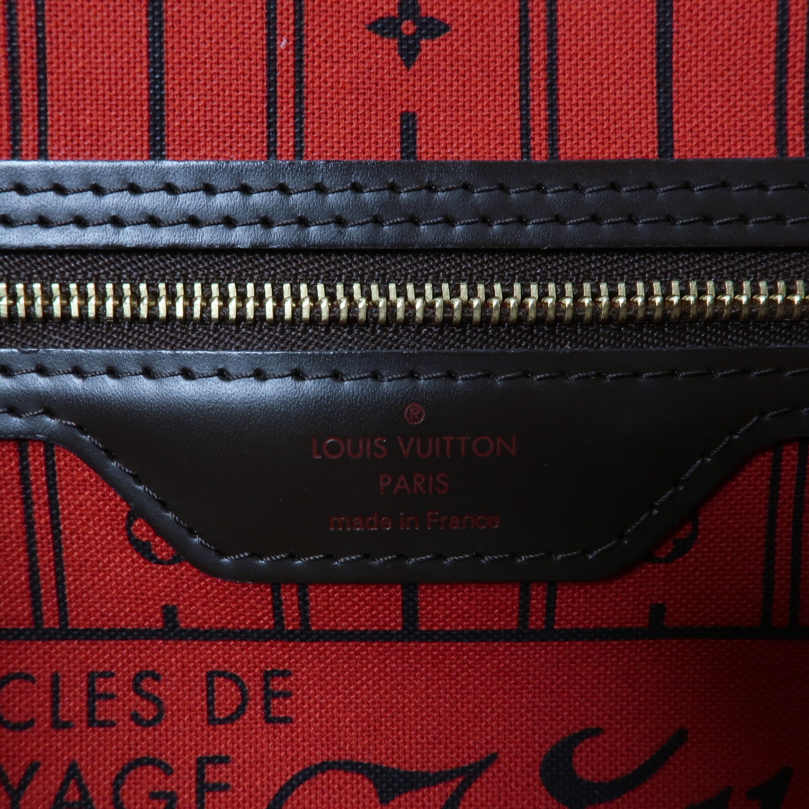 LOUIS VUITTON Damier Neverfull PM手挽袋