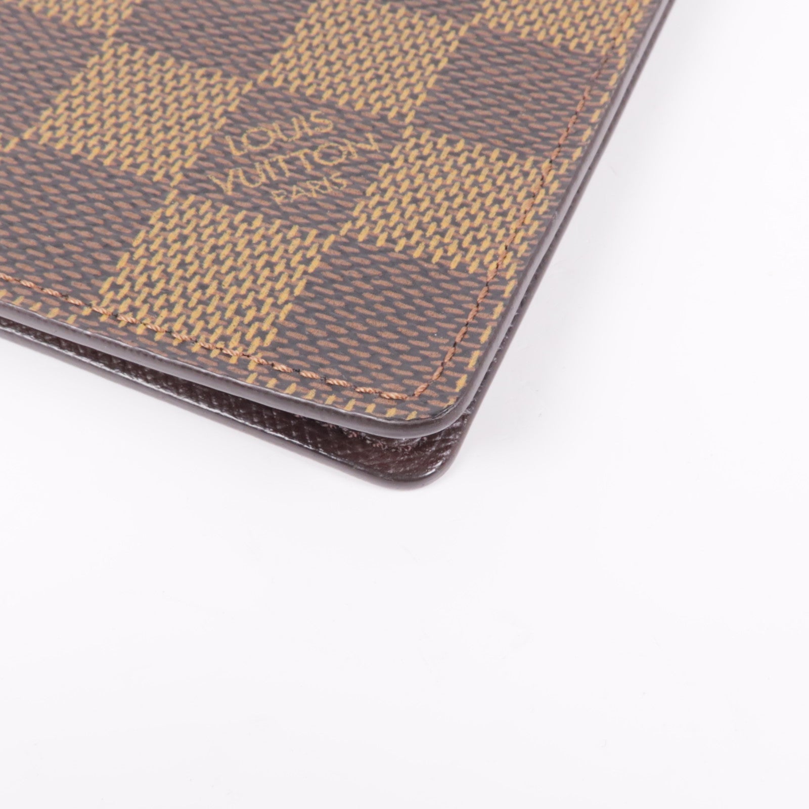 LOUIS VUITTON Damier Long Wallet金扣長錢包
