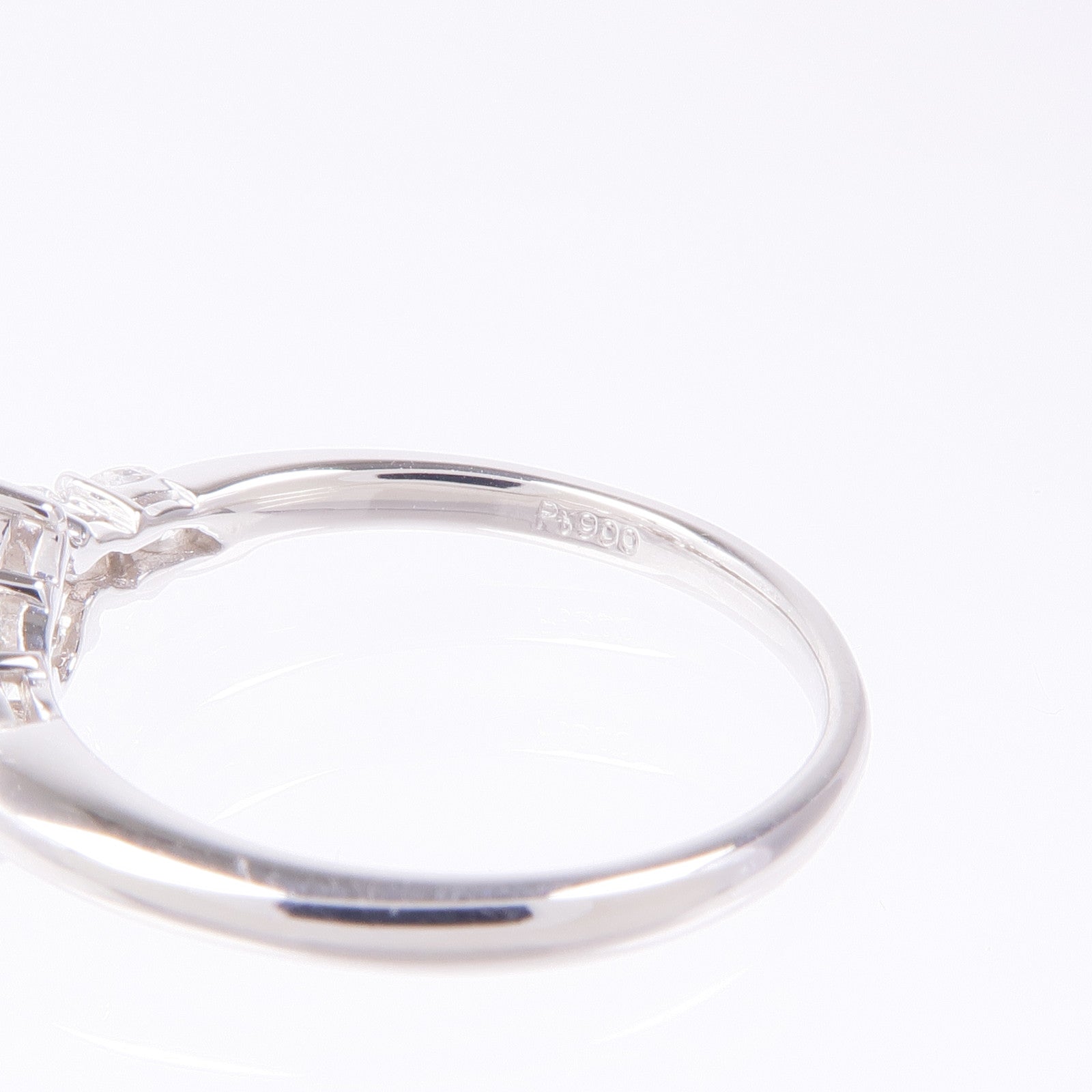 JEWELRY PT900鉑金Diamond Ring鑽石戒指US#5.25