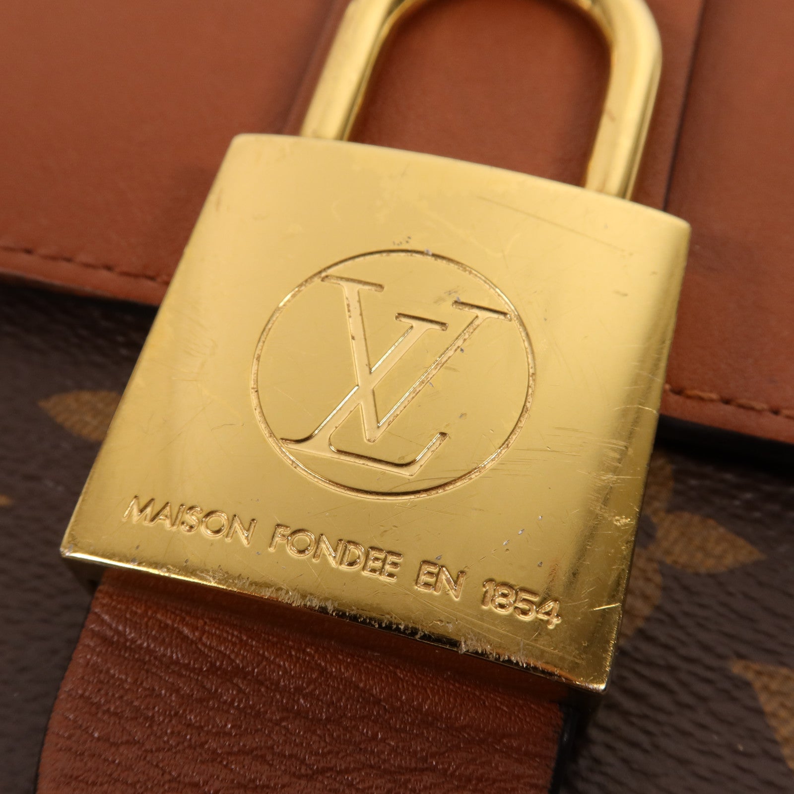 LOUIS VUITTON 【激減優惠】Monogram Locky BB金扣手挽肩背兩用袋