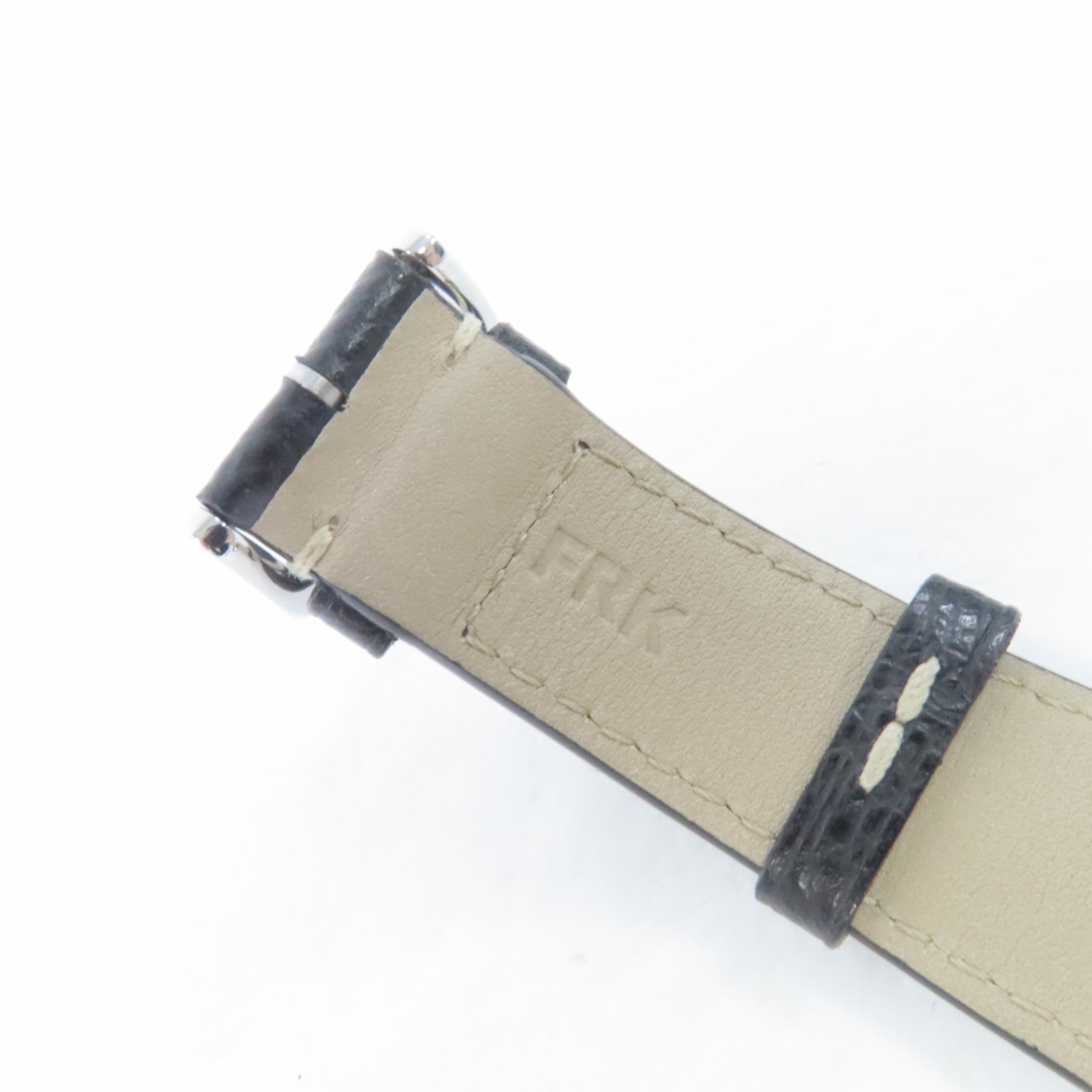 MONTBLANC Meisterstuck Watch不鏽鋼/牛皮皮帶石英機芯手錶白色
