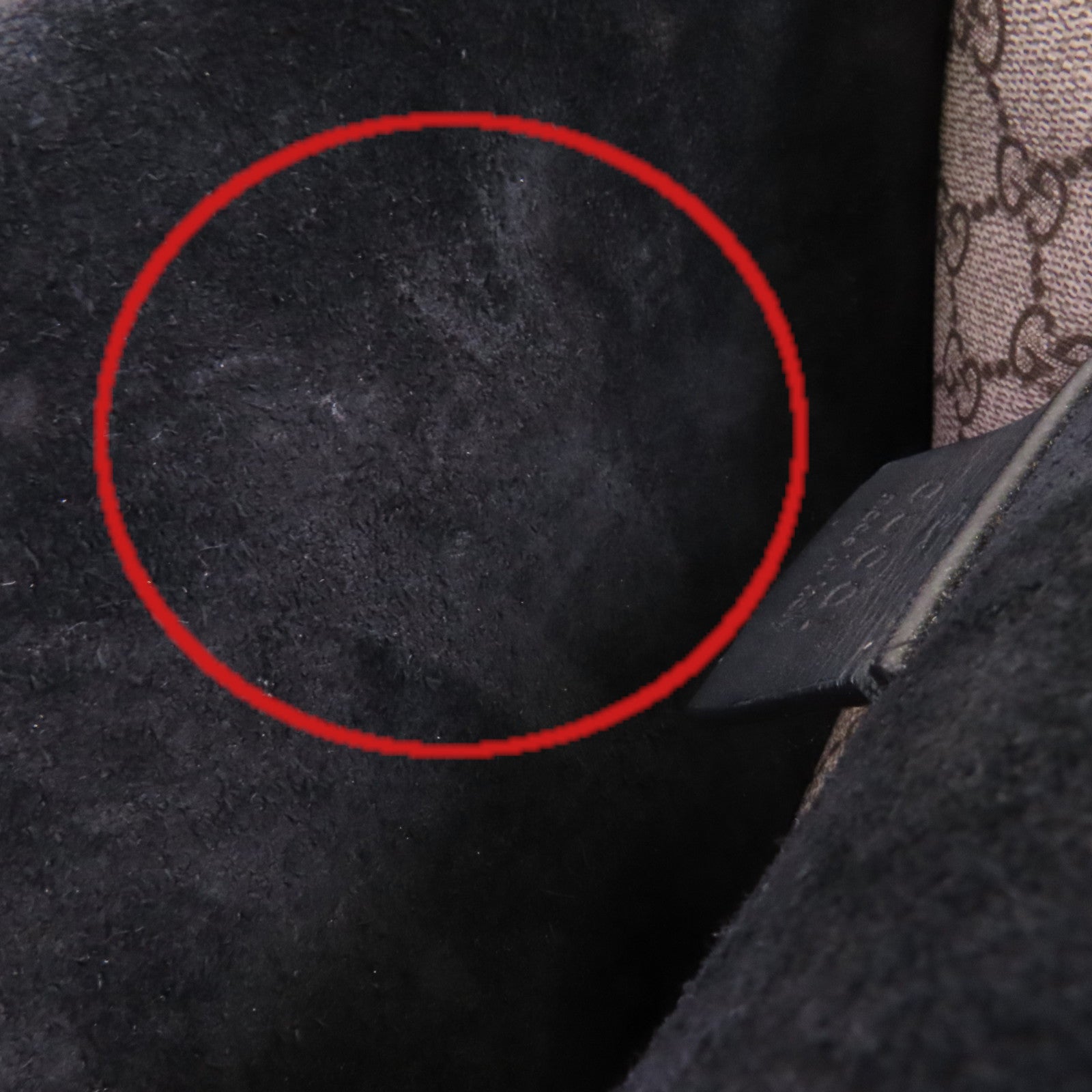 GUCCI 塗層帆布Dionysus GG Supreme Mini銀扣鏈帶肩背袋