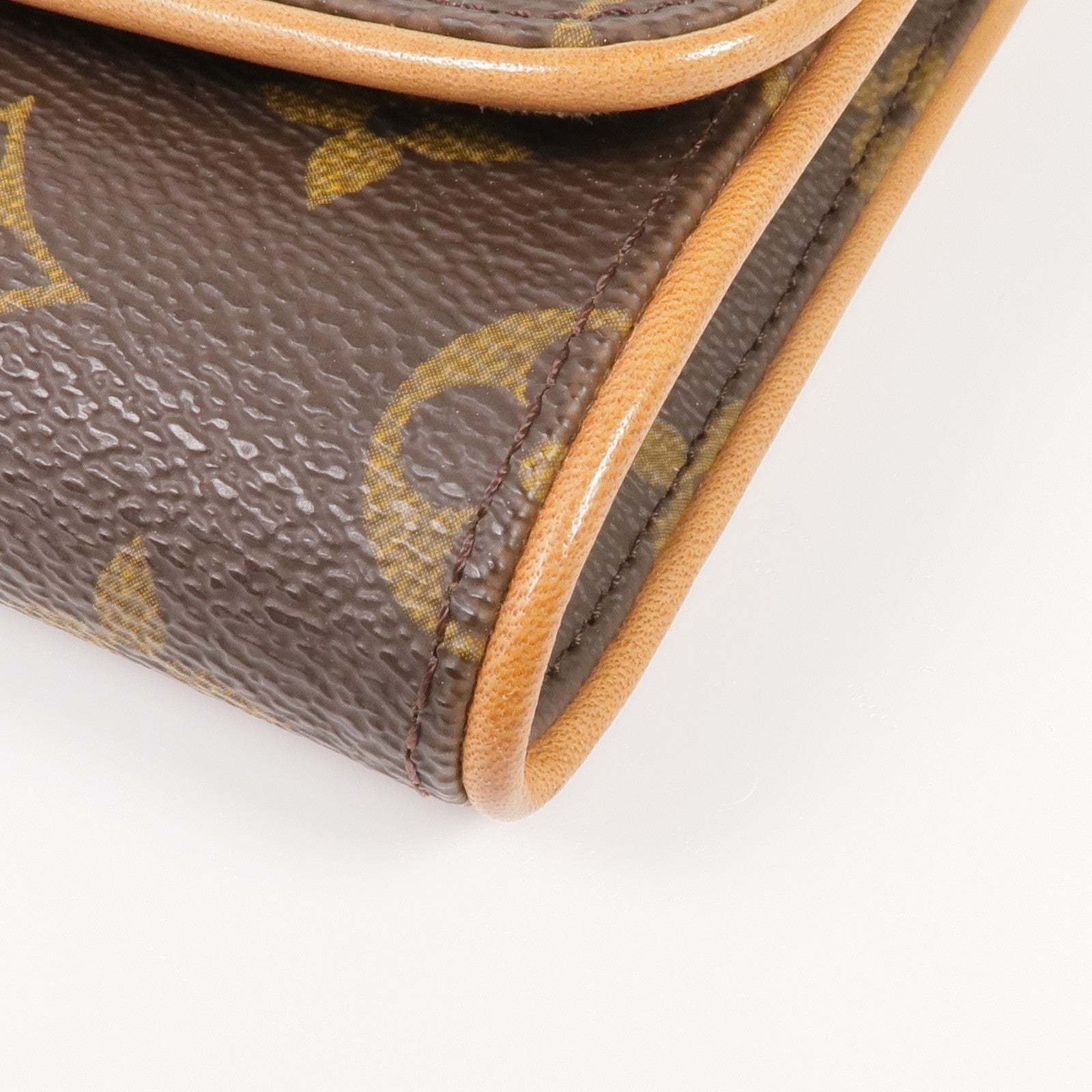 LOUIS VUITTON Monogram Pochette Twin GM金扣肩背袋