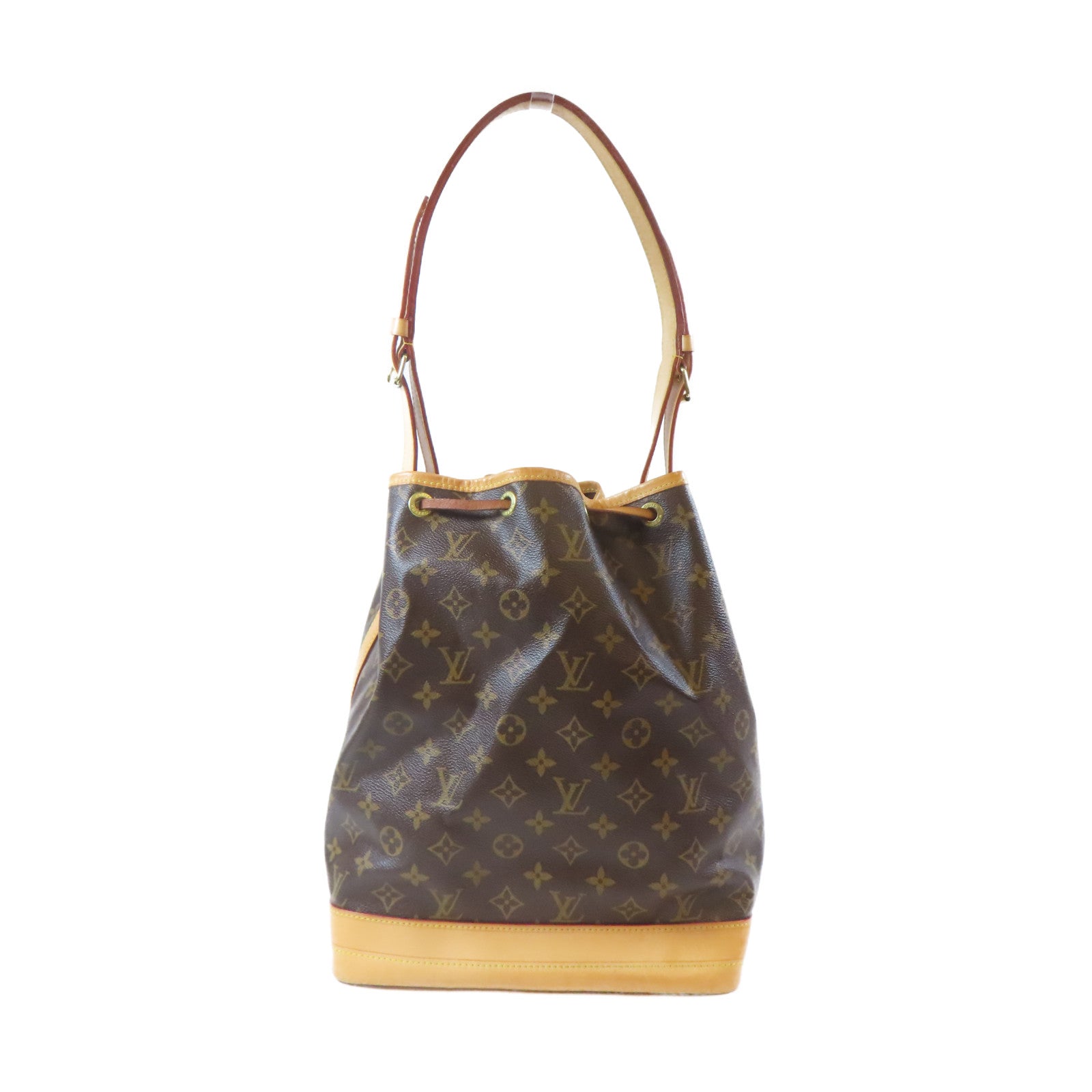 LOUIS VUITTON Monogram Noe金扣肩背袋啡色
