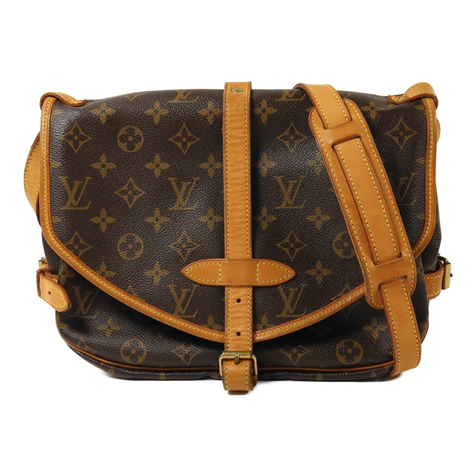 LOUIS VUITTON Monogram Saumur 30肩背袋
