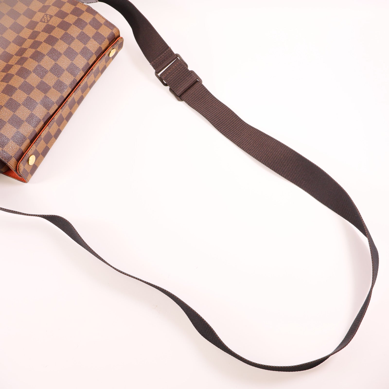 LOUIS VUITTON Damier Naviglio金扣肩背袋