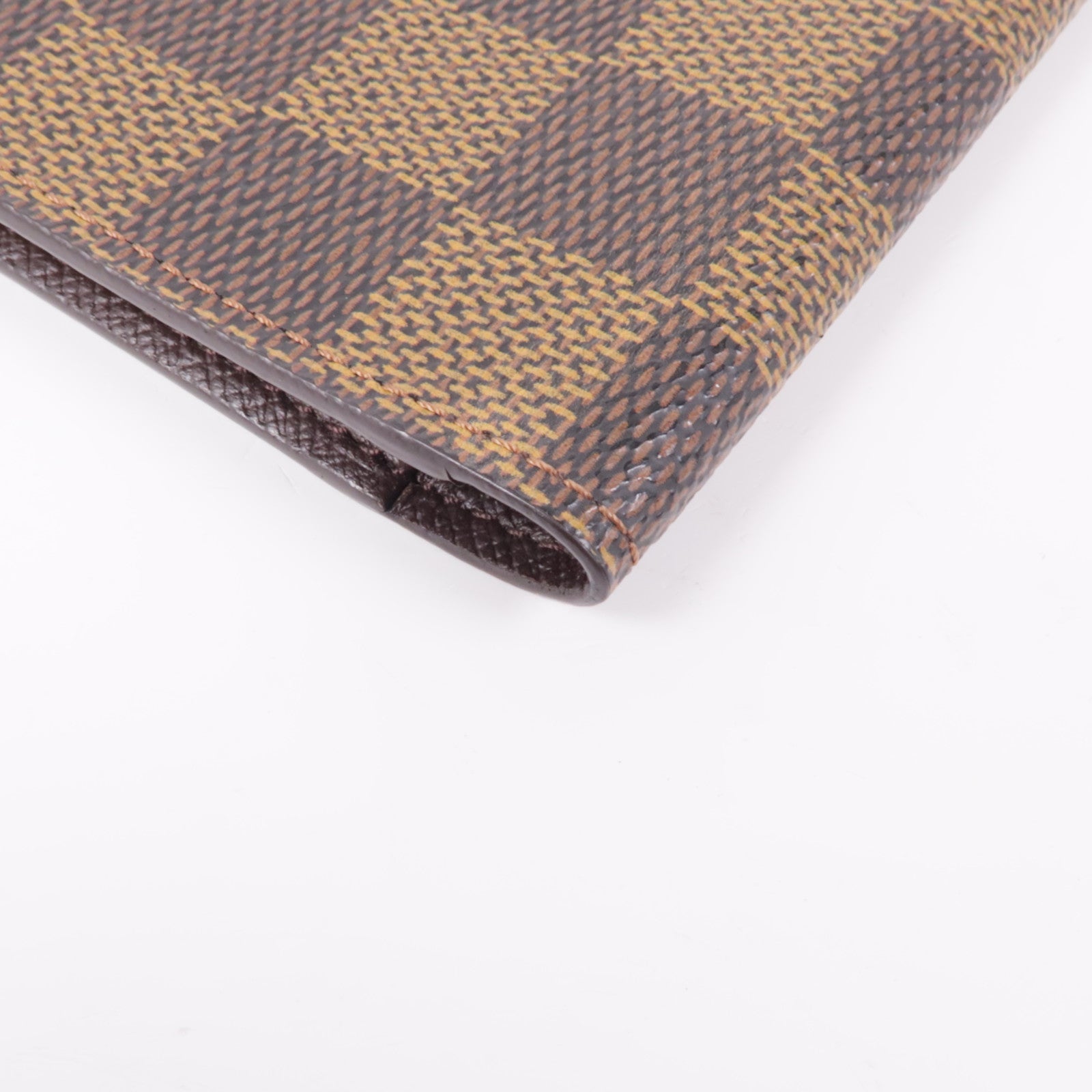 LOUIS VUITTON Damier Long Wallet金扣長錢包