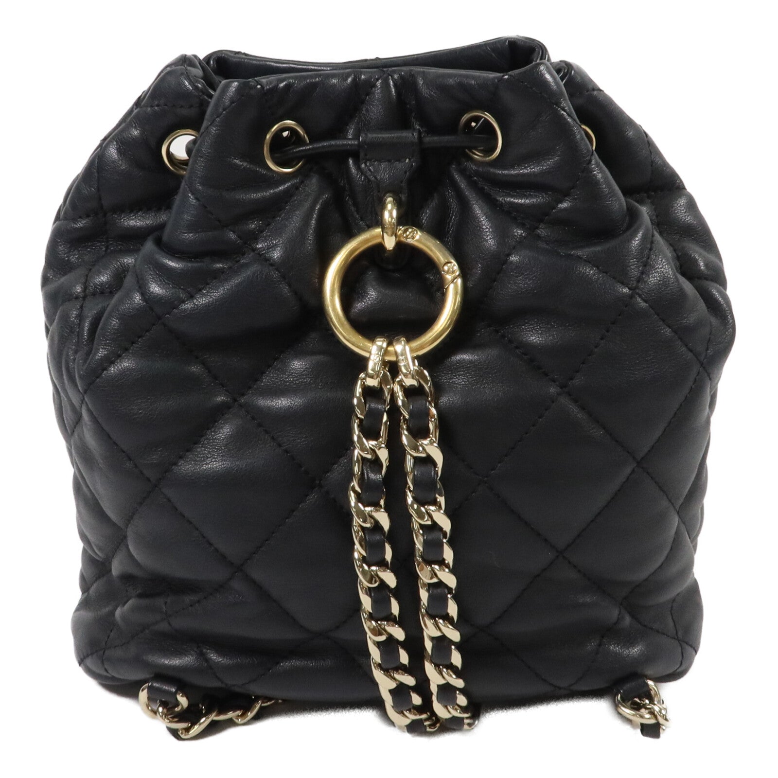 CHANEL 羊皮皮革Backpack背包