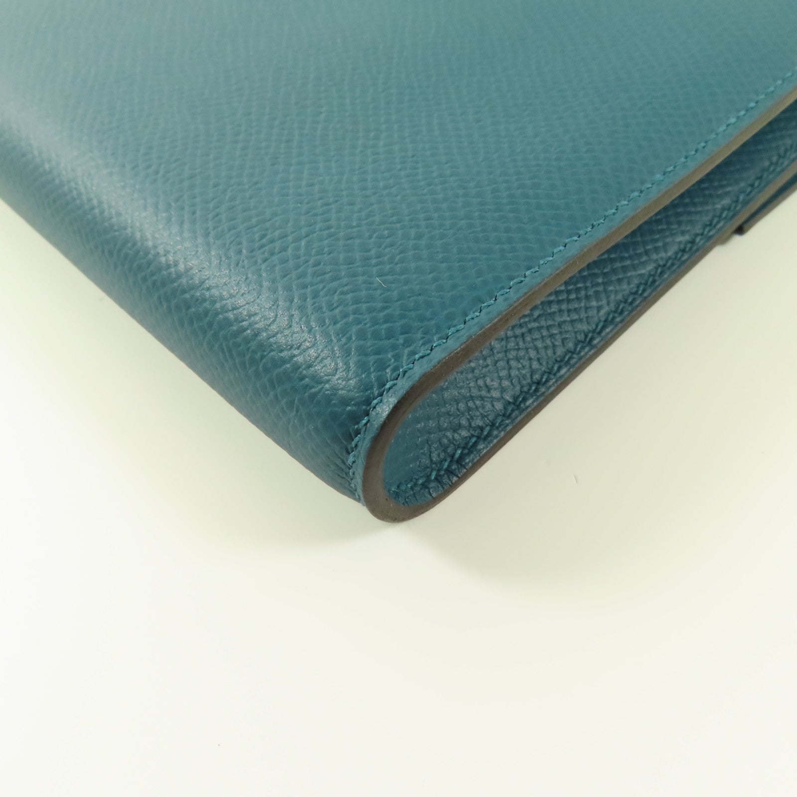 HERMES Epsom皮革Clic 16金扣肩背袋Malachite