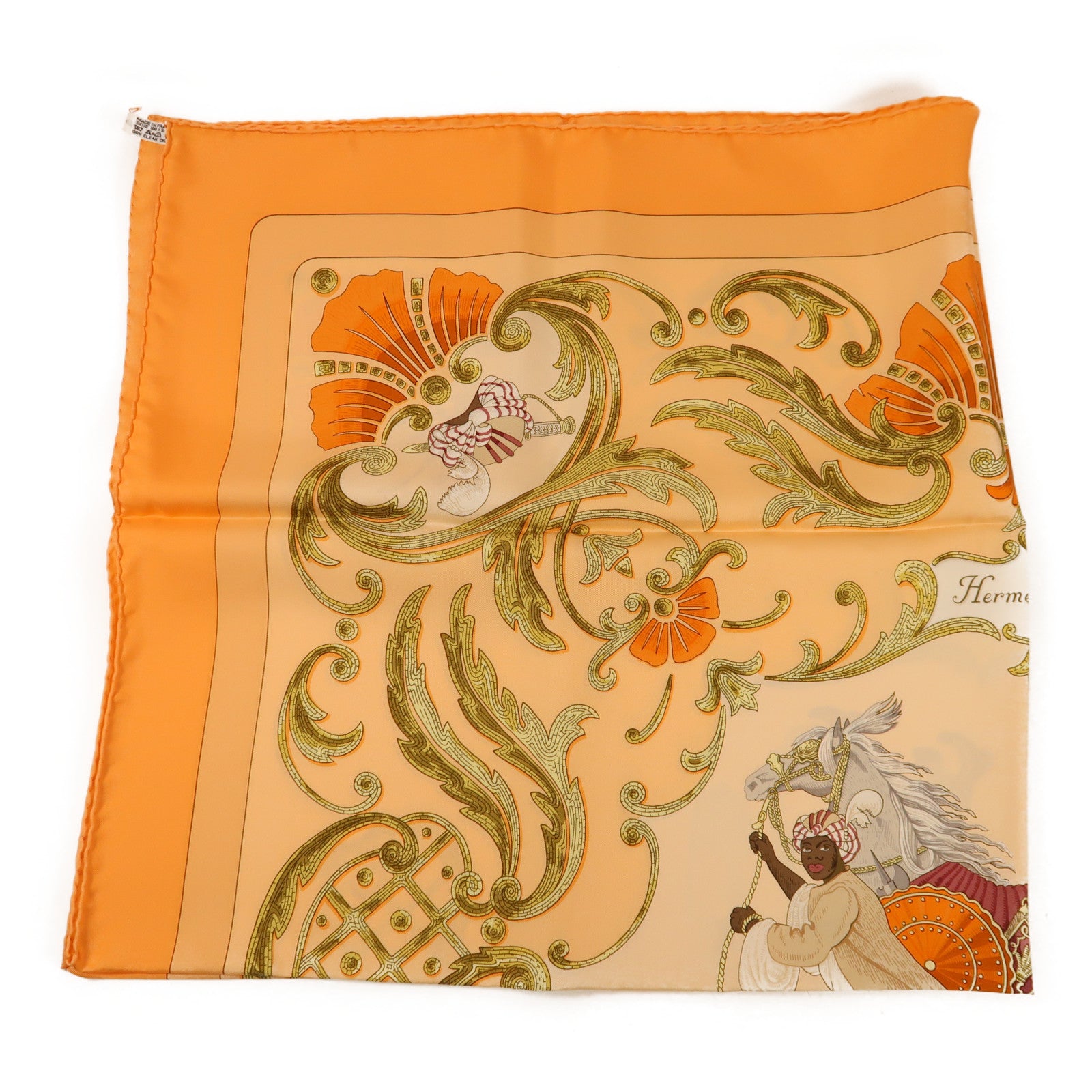 HERMES 絲質Scarf 90X90絲巾
