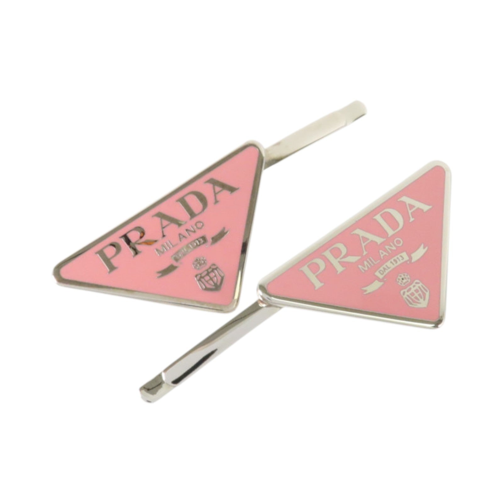 PRADA 金屬/琺瑯Hair Pin髮夾