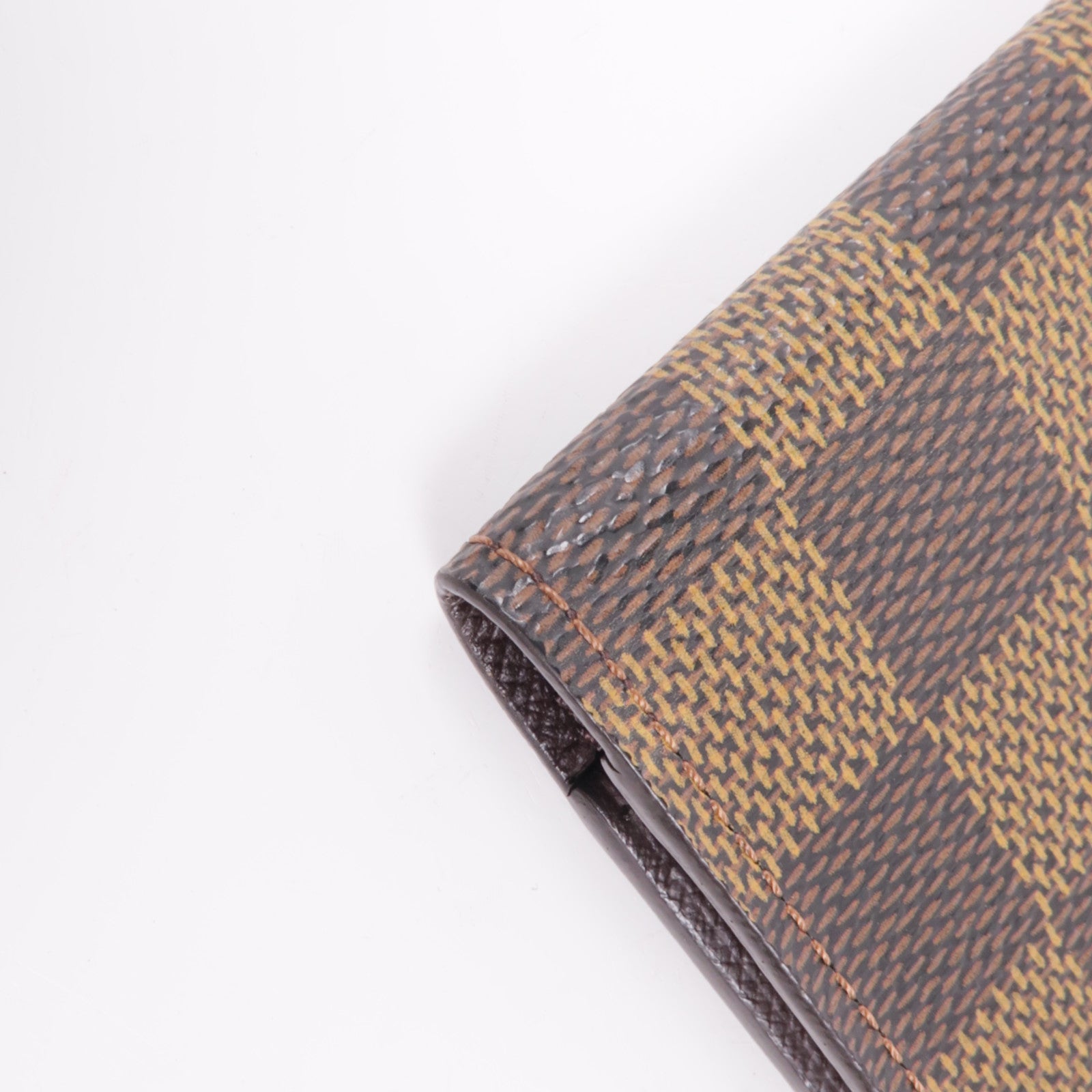 LOUIS VUITTON Damier Long Wallet金扣長錢包