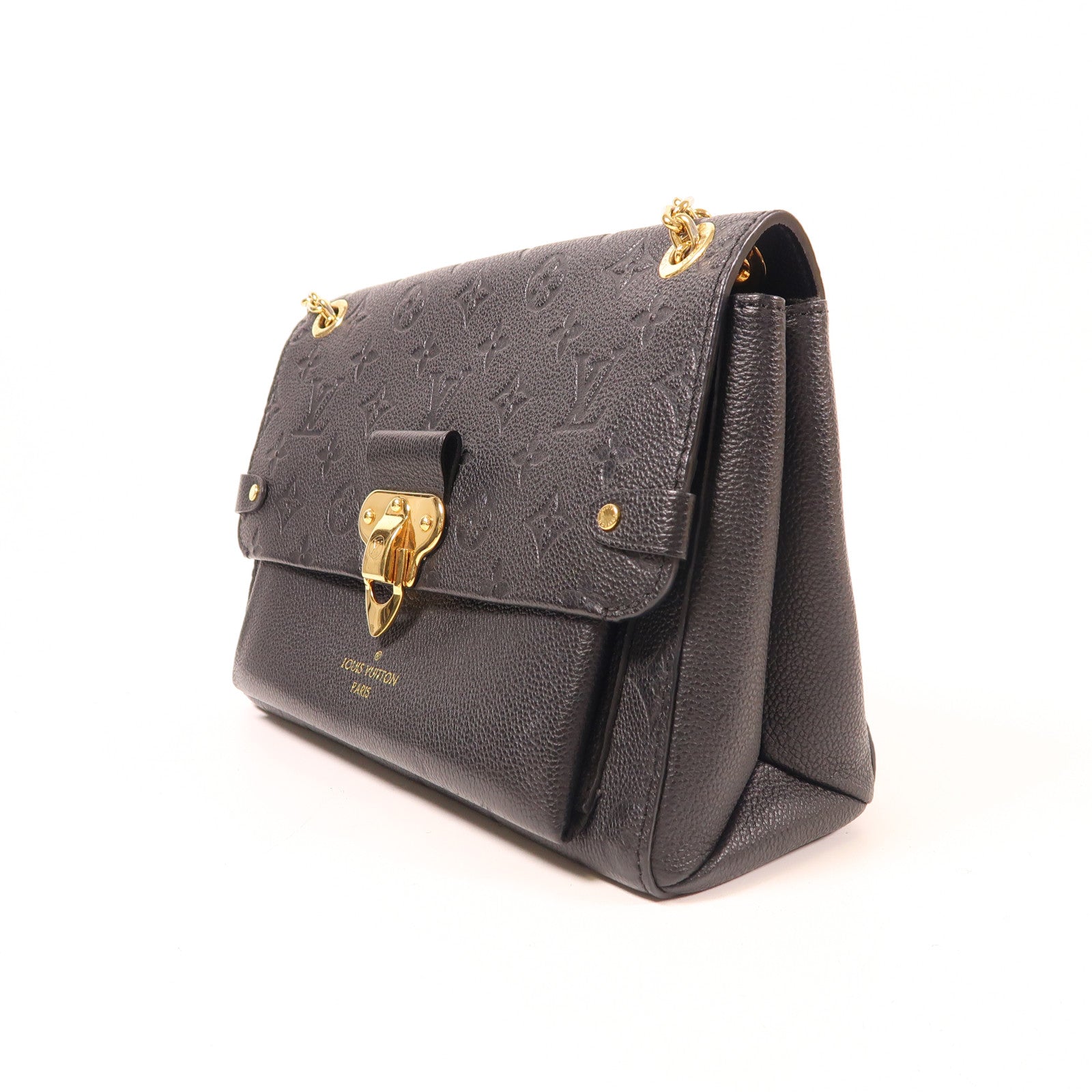 LOUIS VUITTON Monogram Empreinte Vavin PM金扣肩背袋
