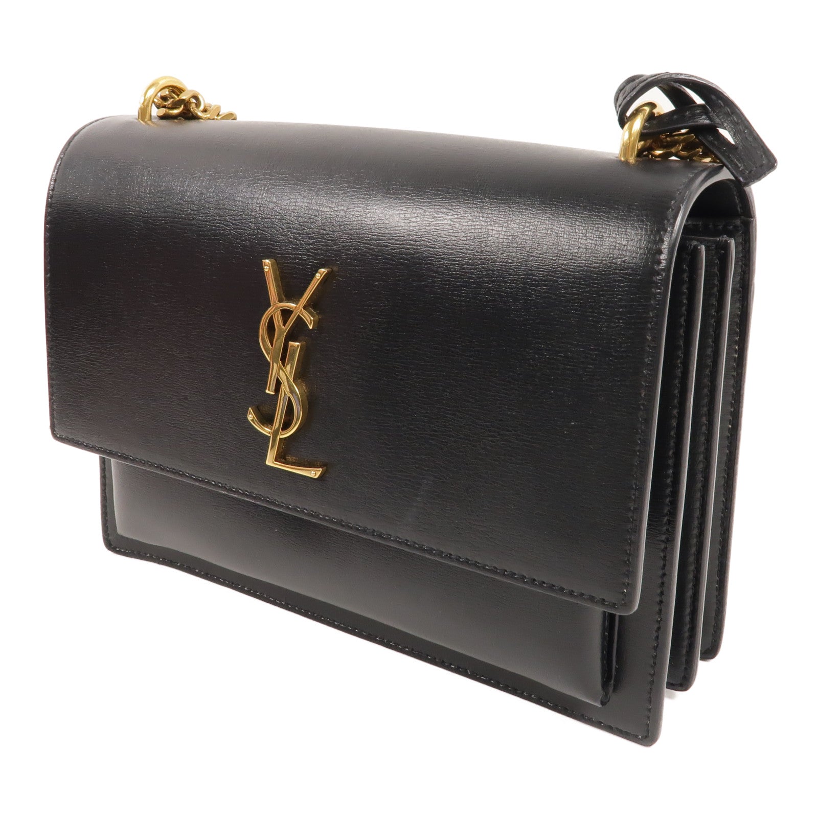 SAINT LAURENT 牛皮皮革Sunset Medium肩背袋