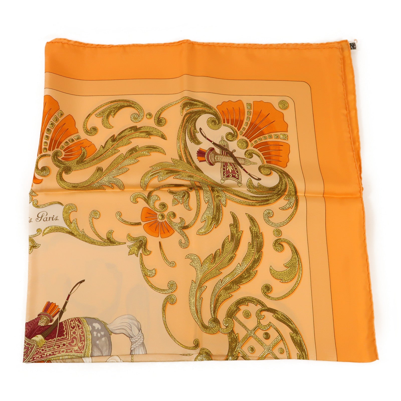 HERMES 絲質Scarf 90X90絲巾