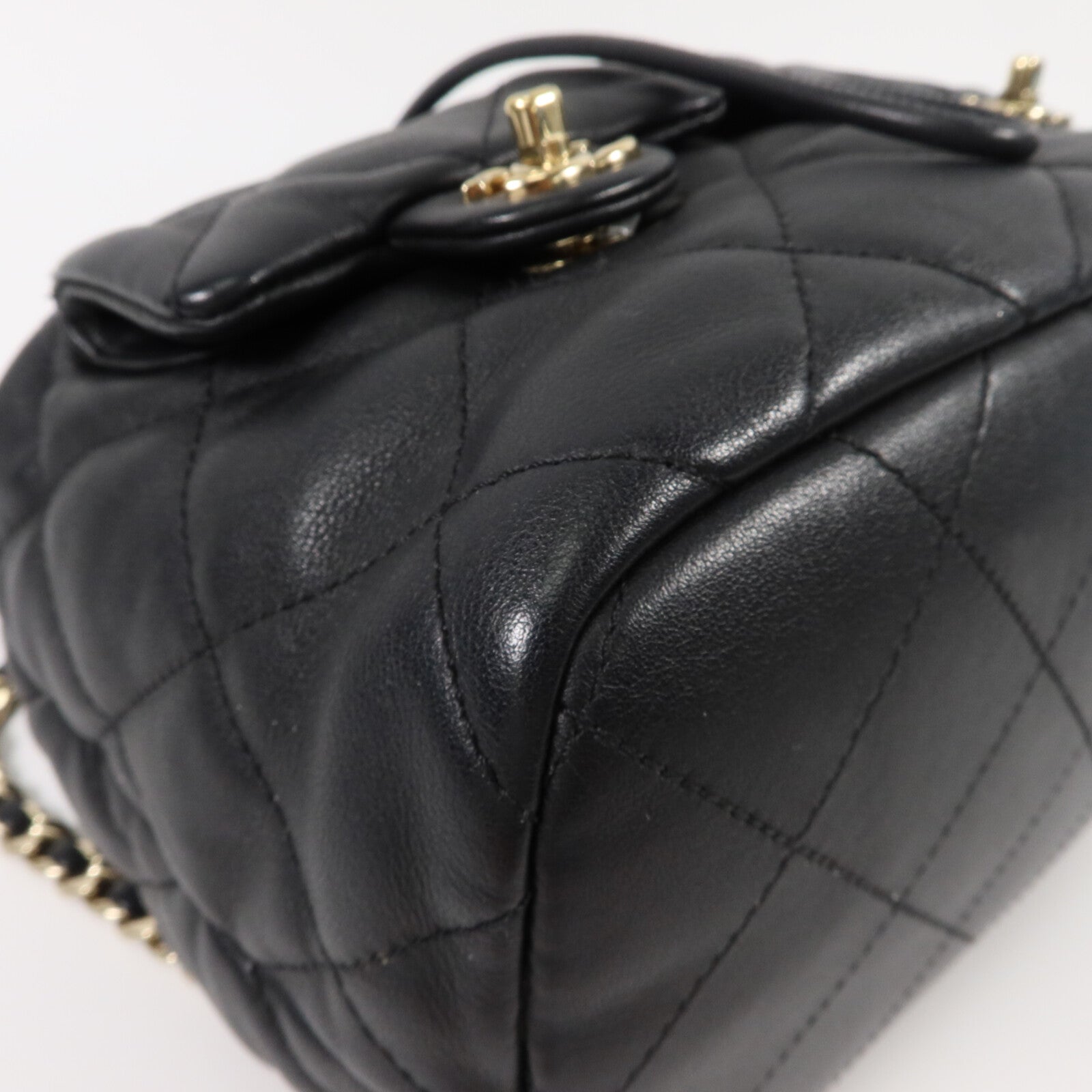 CHANEL 羊皮皮革Backpack背包