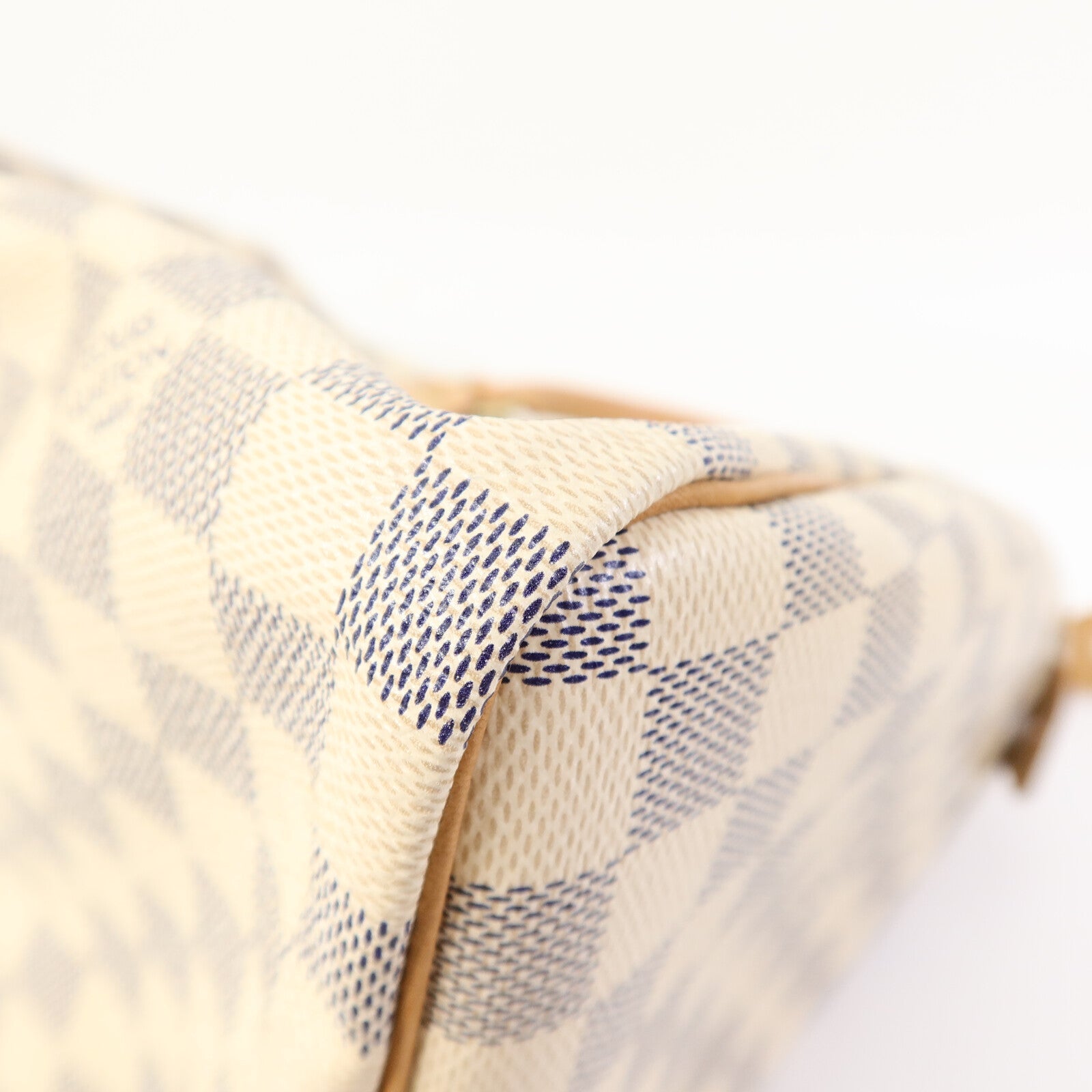 LOUIS VUITTON Damier Azur Speedy 30手挽袋