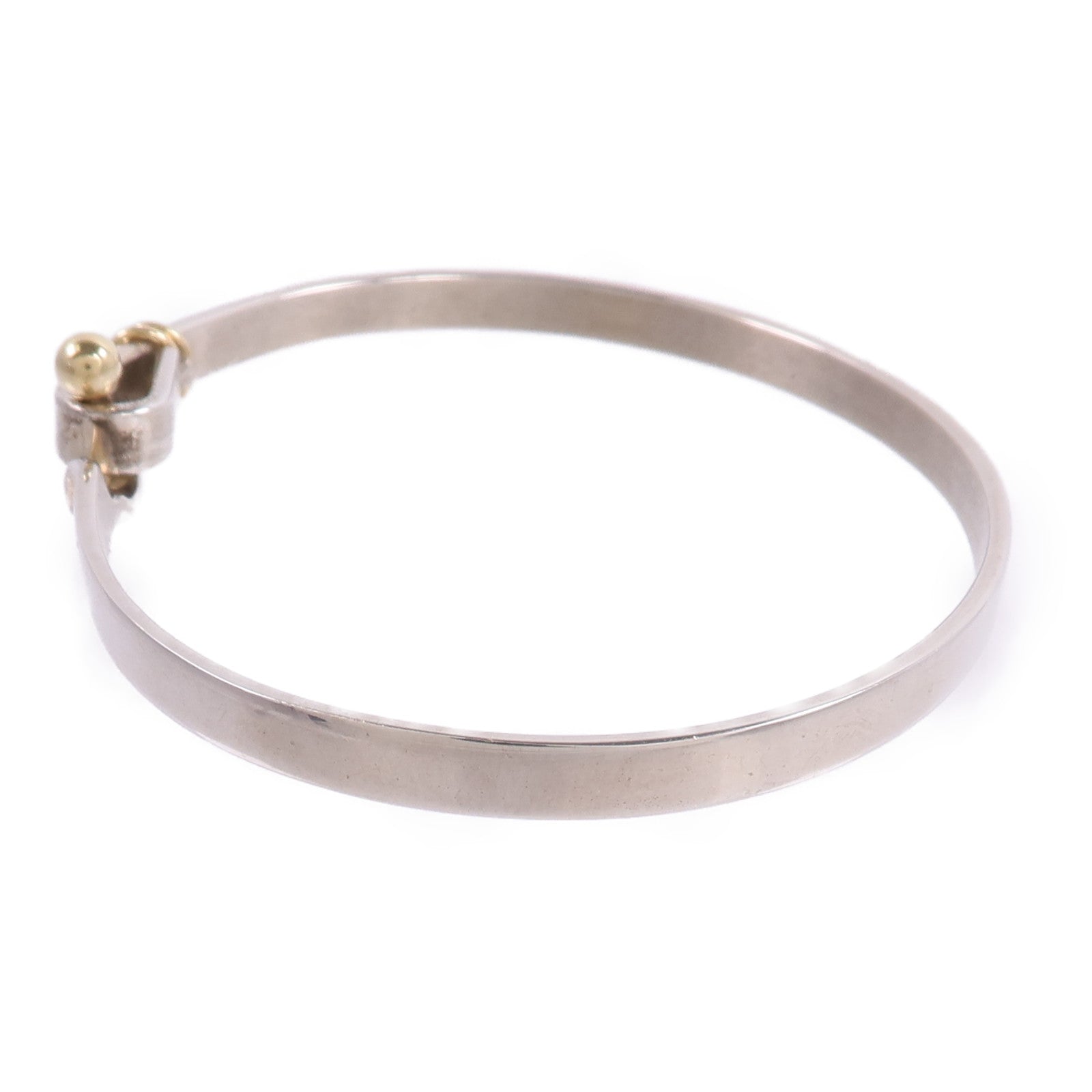 TIFFANY＆CO 925純銀/18K黃金Love Knot Bracelet手鐲