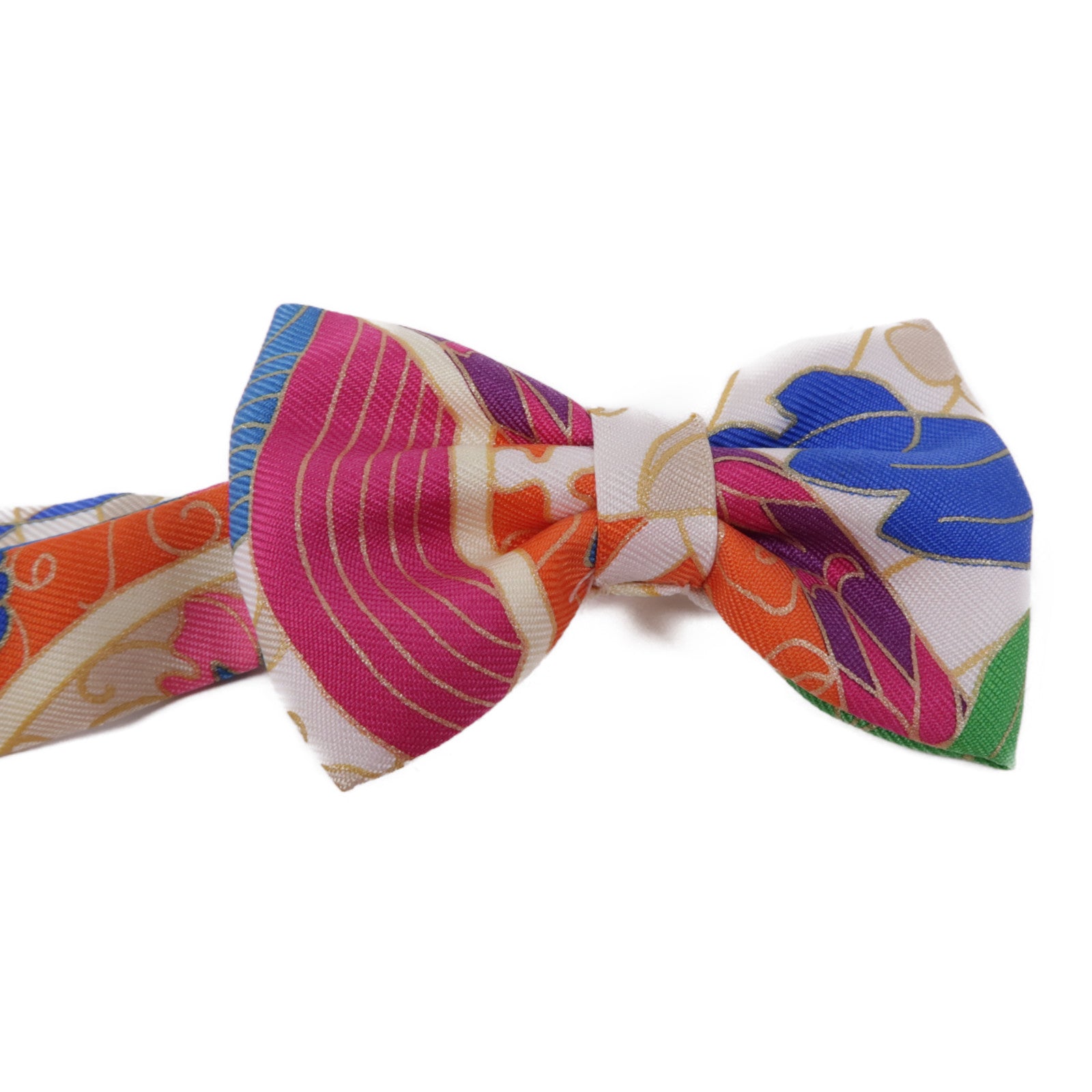 HERMES 絲質Bowtie領結Multicolor