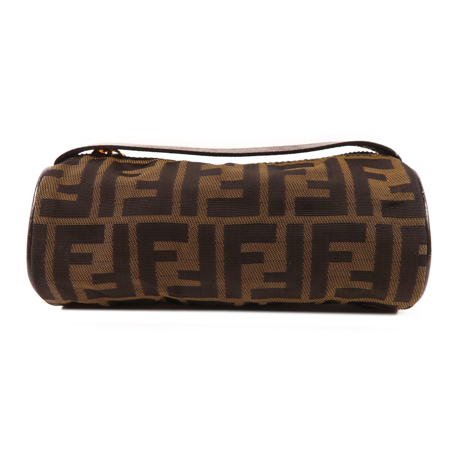 FENDI 帆布Pouch金扣小袋