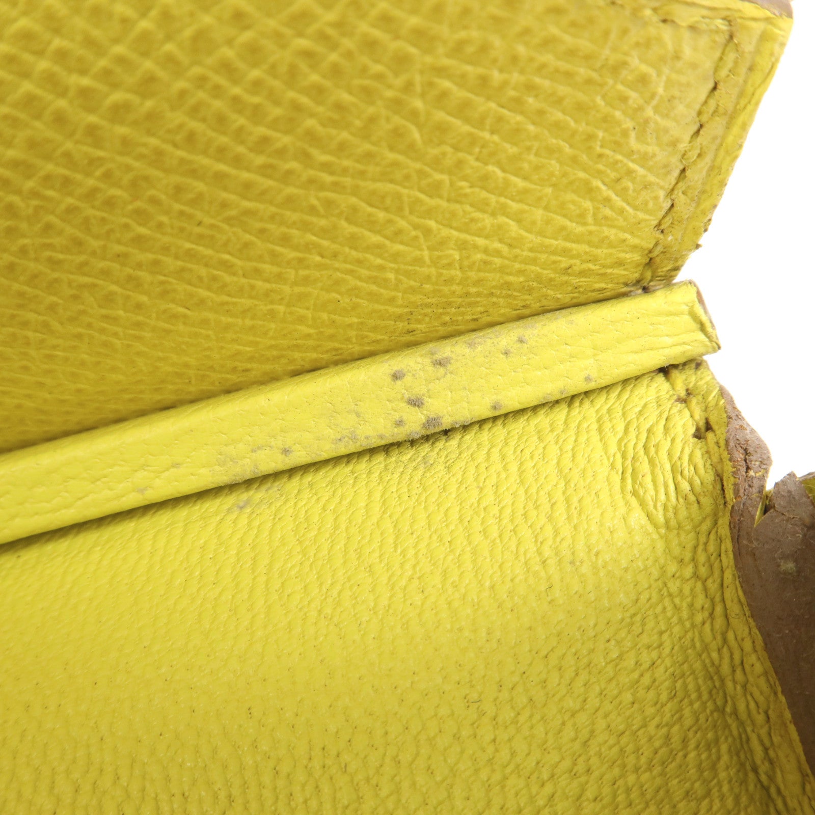 HERMES Epsom皮革Birkin 35銀扣手挽袋Lime