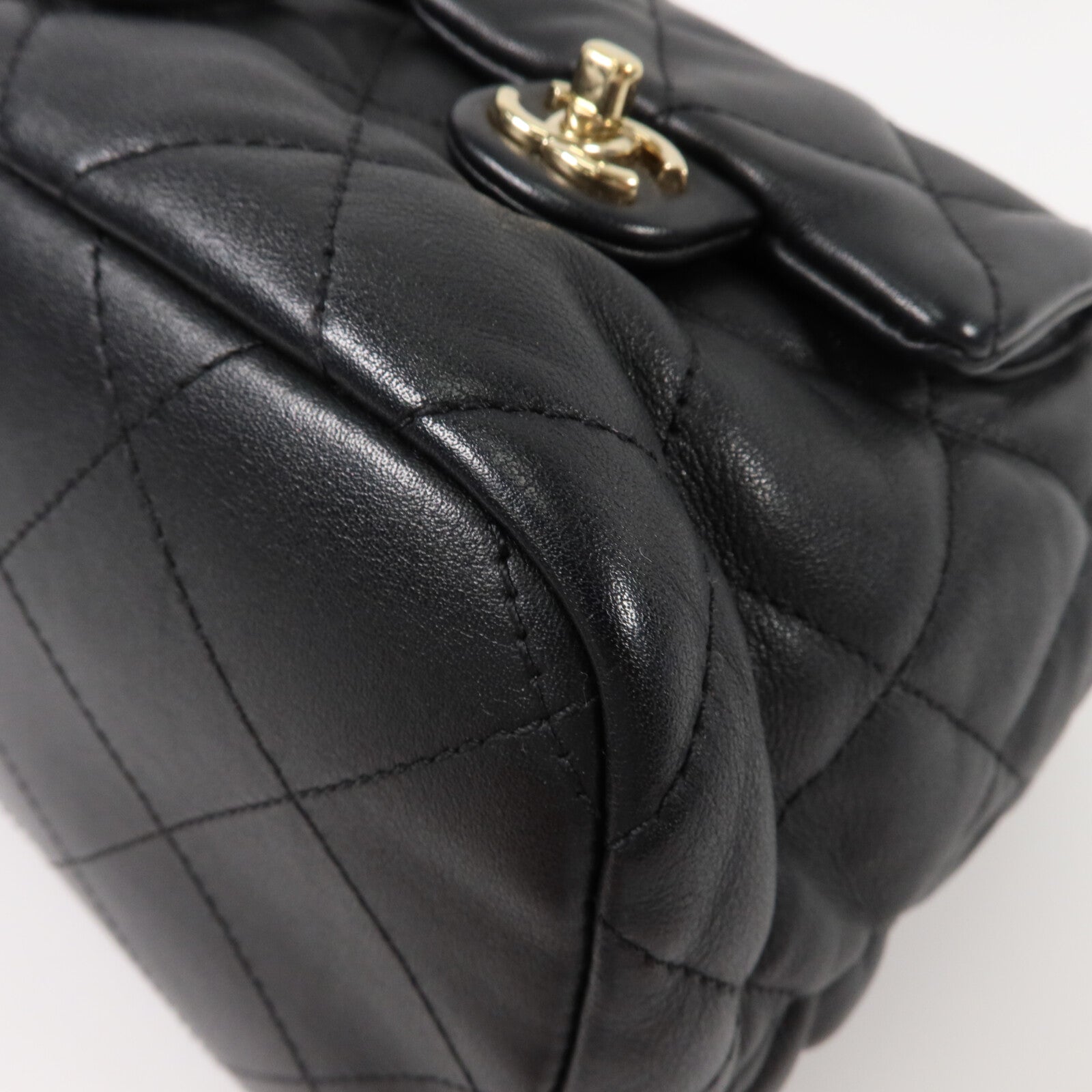 CHANEL 羊皮皮革Backpack背包