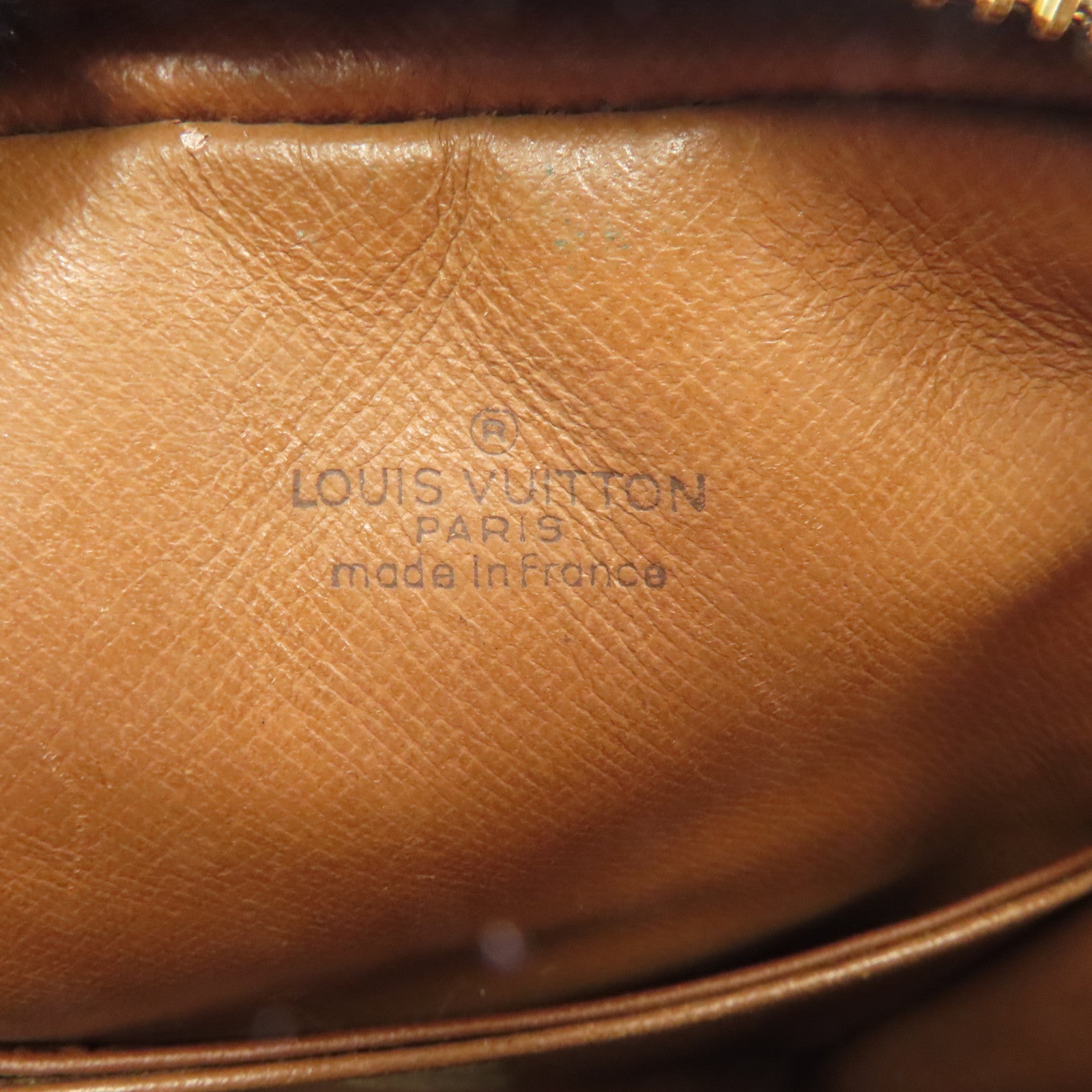 LOUIS VUITTON Monogram Amazon金扣肩背袋啡色