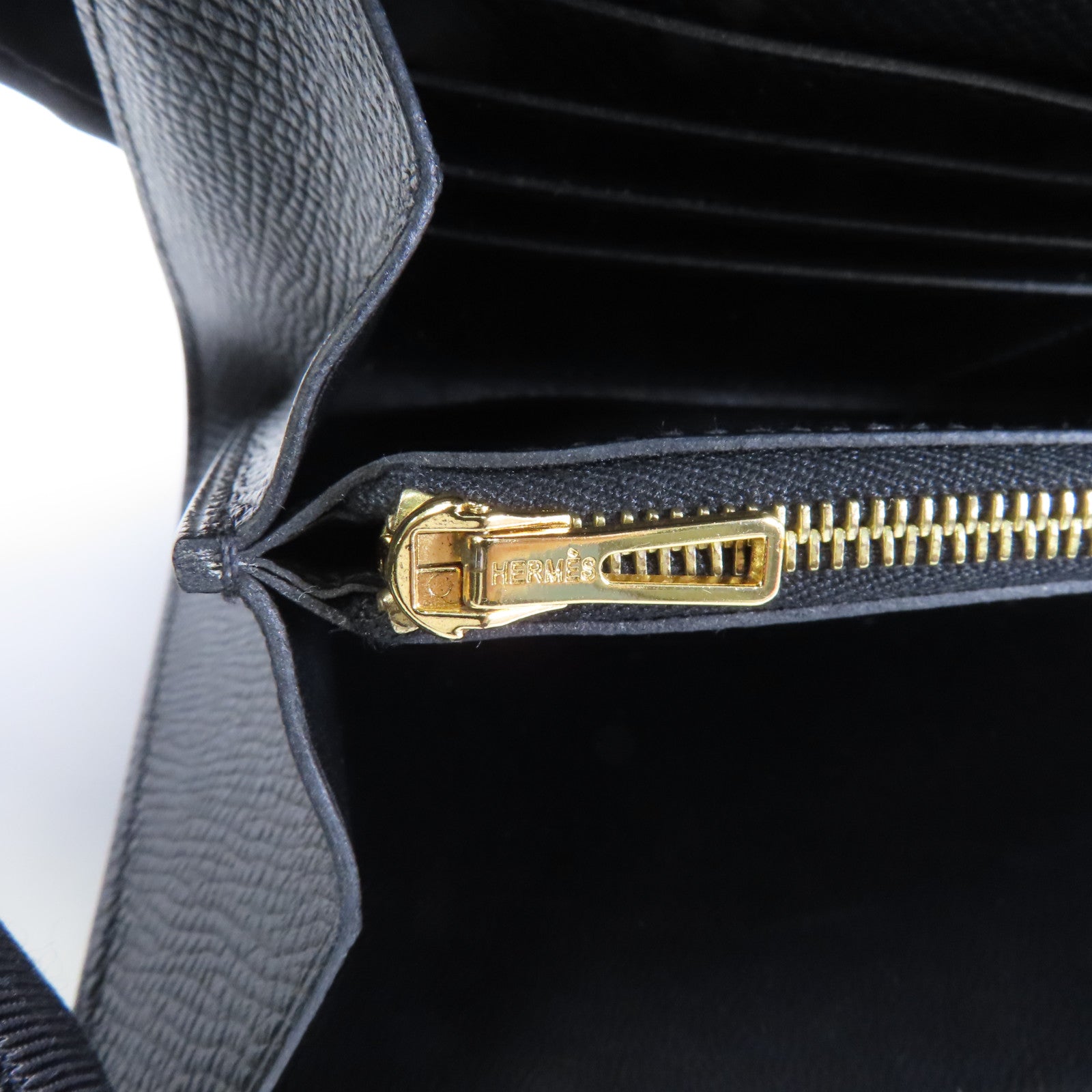 HERMES Epsom皮革Constance To Go金扣肩背袋Noir/黑色