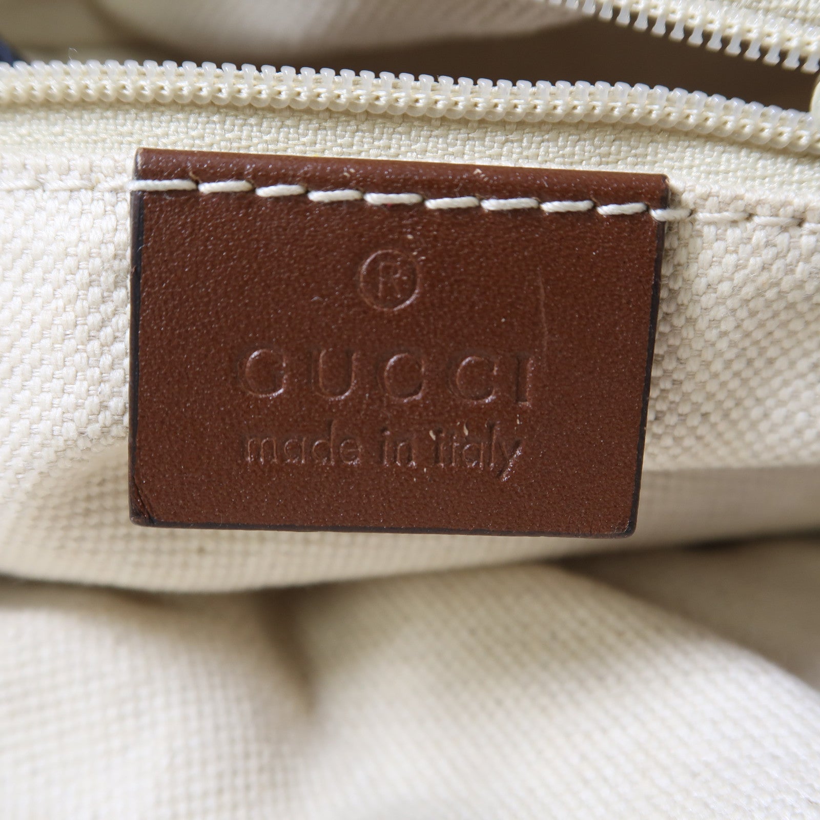 GUCCI 帆布Sukey Hobo金扣手挽肩背兩用袋棕色