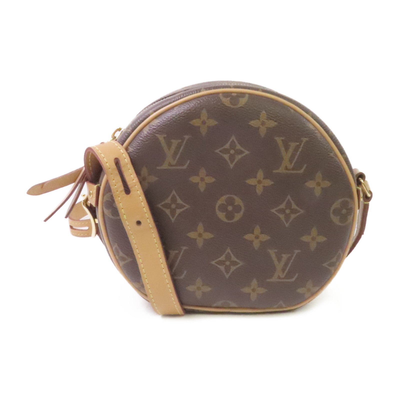 LOUIS VUITTON 【激減優惠】Monogram Boite Chapeau Souple Shoulder Bag金扣肩背袋啡色