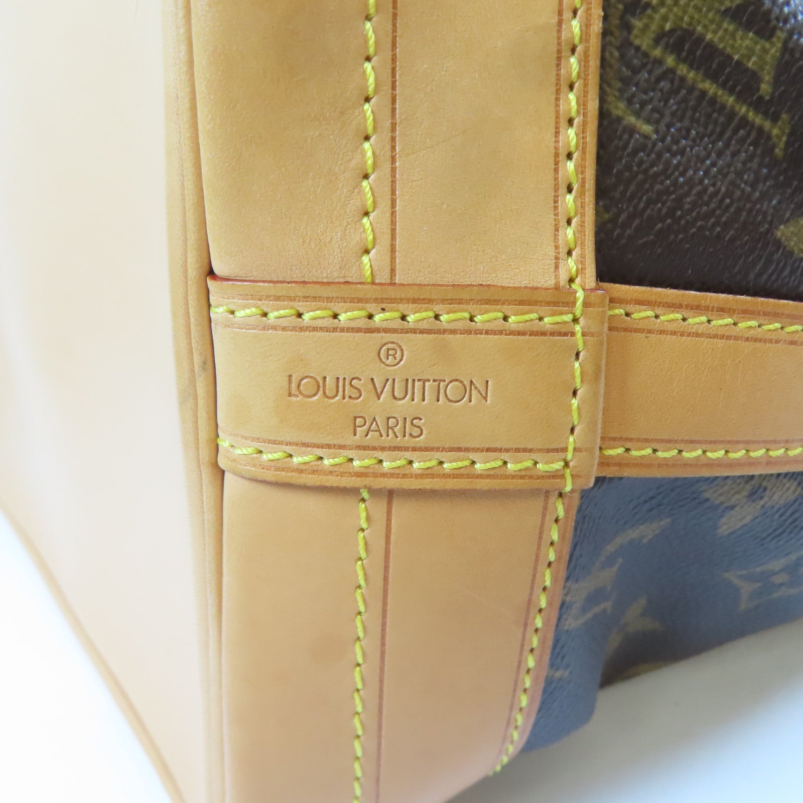 LOUIS VUITTON Monogram Noe金扣肩背袋啡色