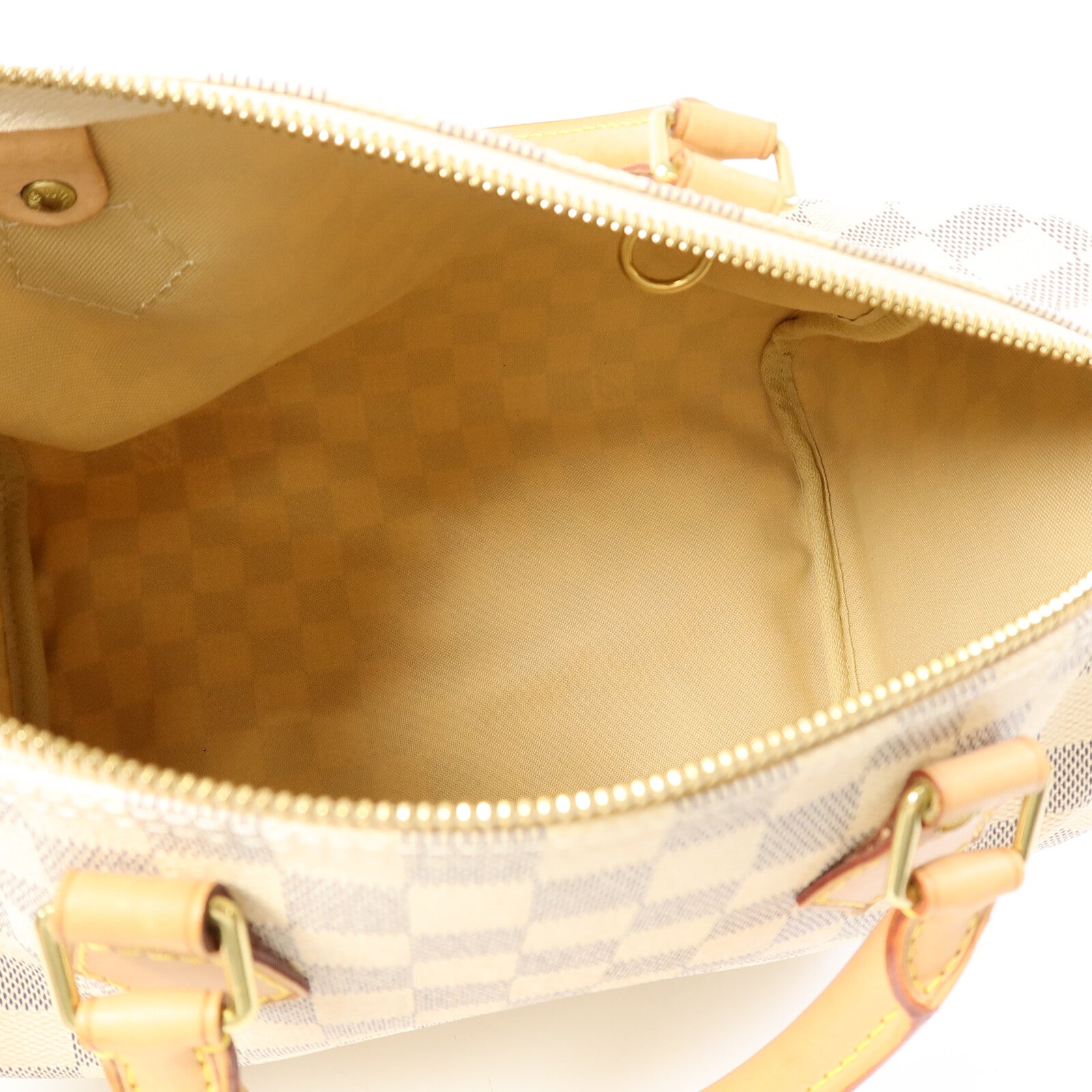 LOUIS VUITTON Damier Azur Speedy 30手挽袋