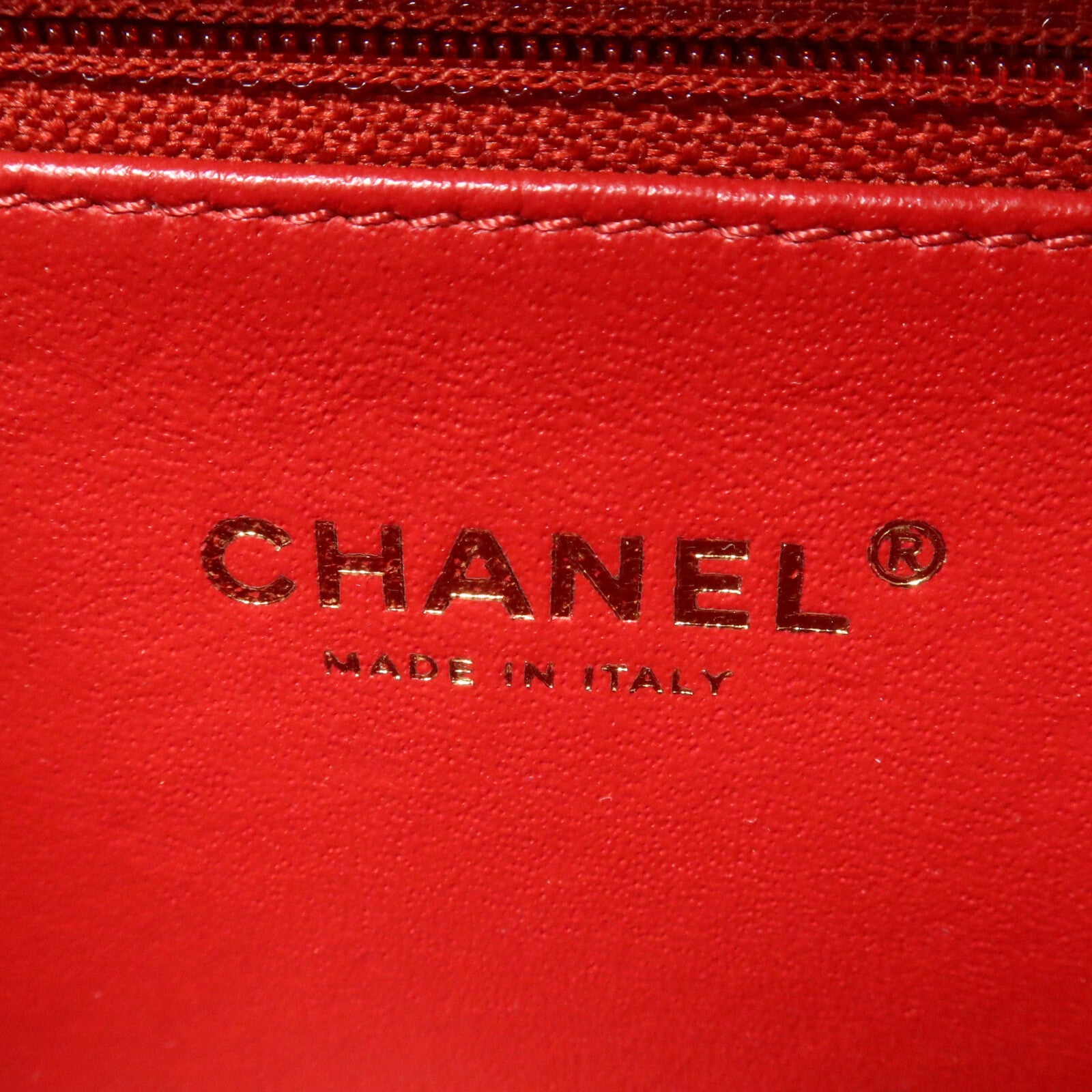 CHANEL 牛皮皮革Vanity Case鏈帶手挽肩背兩用袋