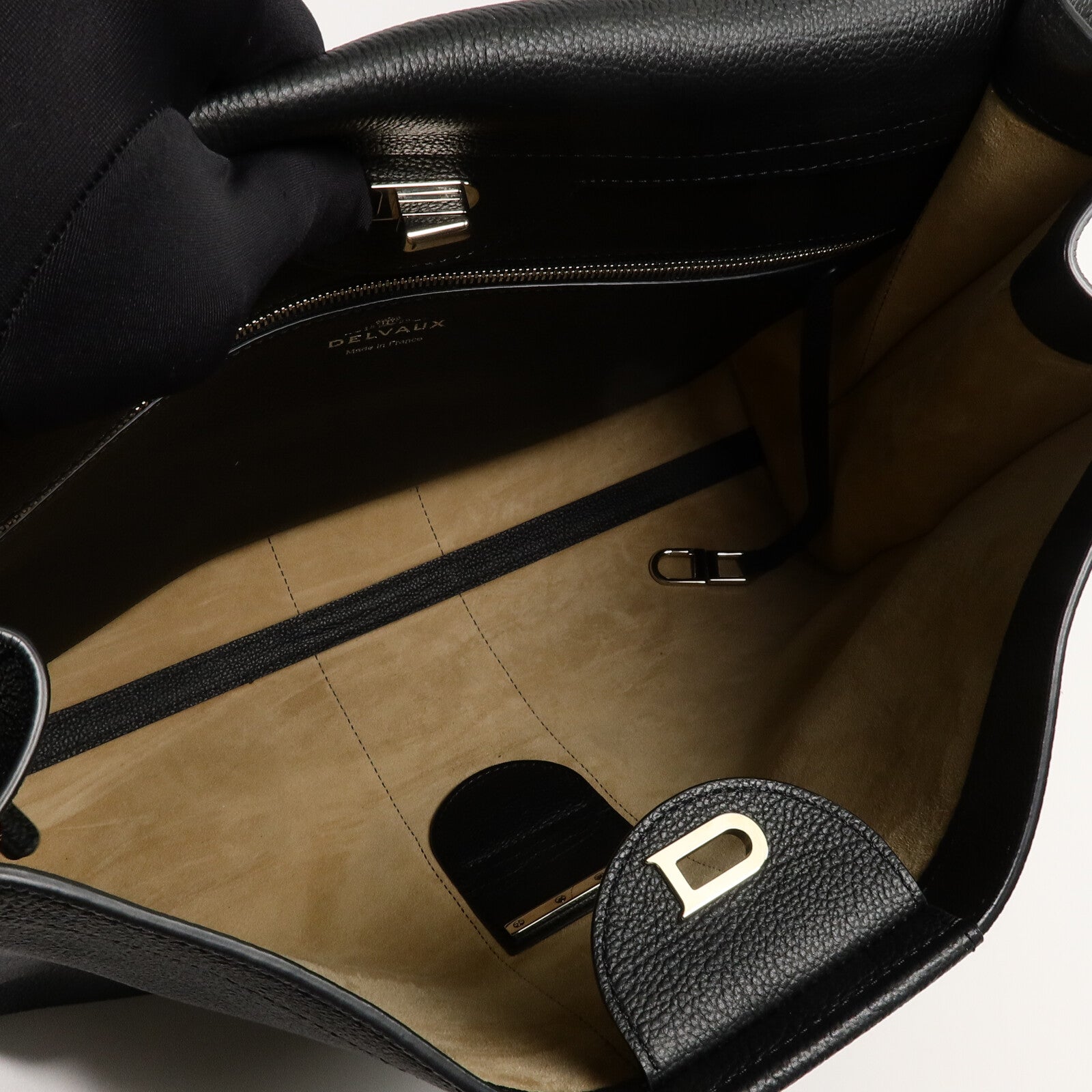 Delvaux 牛皮皮革Brillant Tempo肩背袋