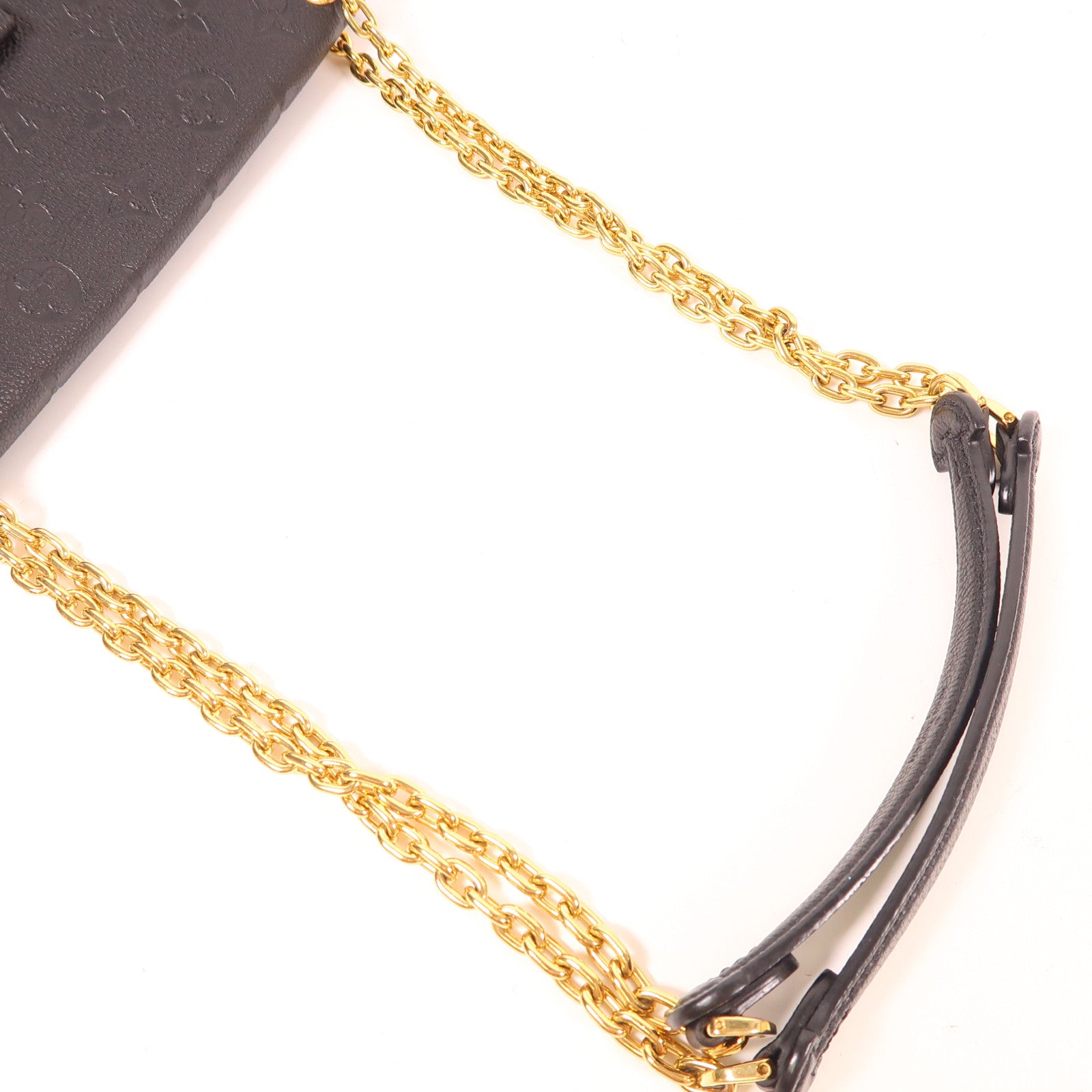 LOUIS VUITTON Monogram Empreinte Vavin PM金扣肩背袋