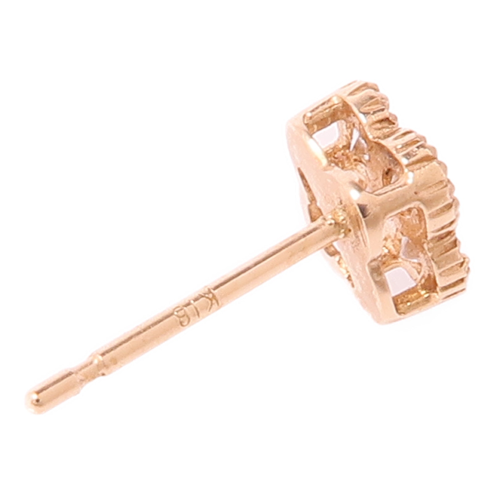 JEWELRY 18K玫瑰金Diamond Earrings鑽石耳環