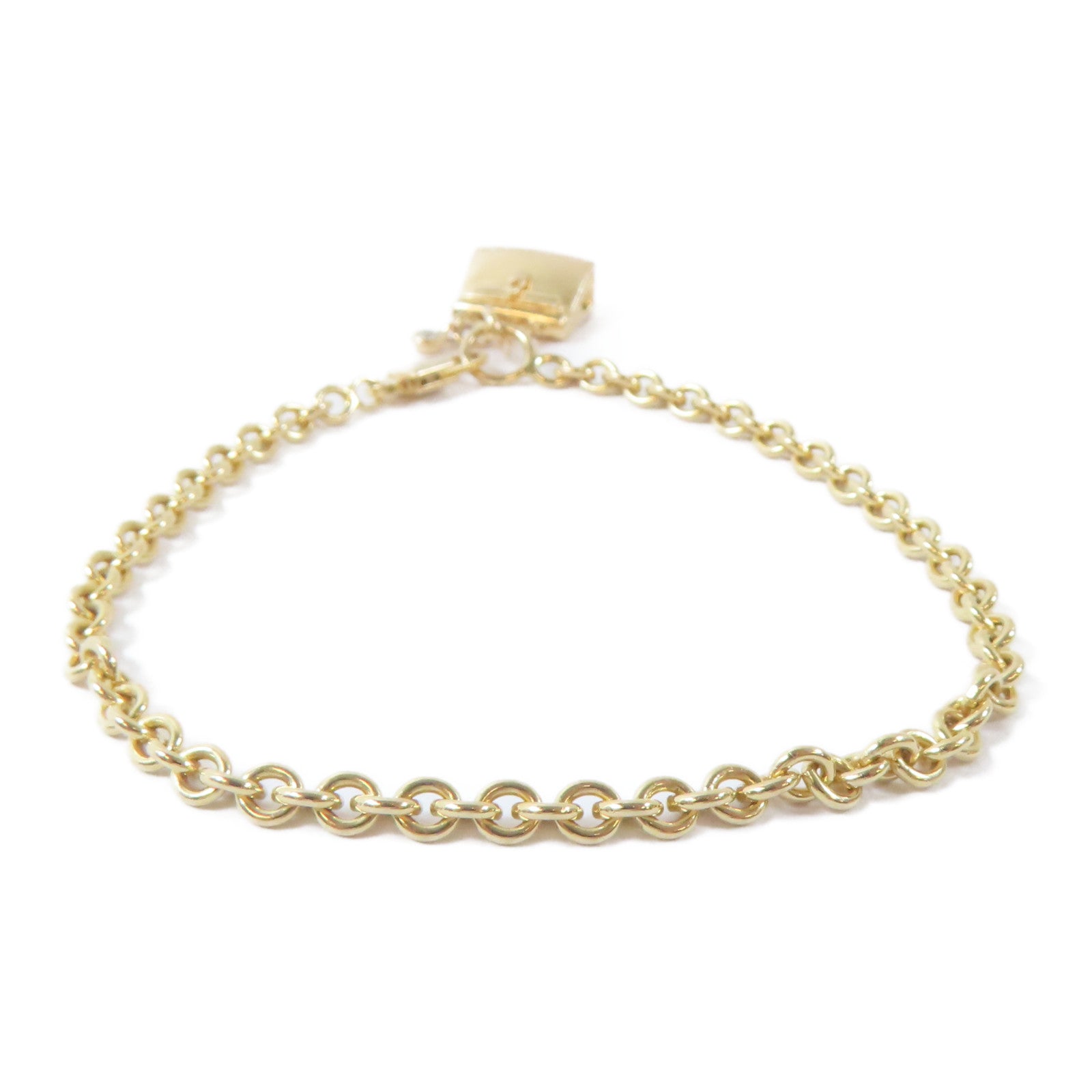 HERMES 【激減優惠】18K玫瑰金Kelly Bag Charm Bracelet手鏈