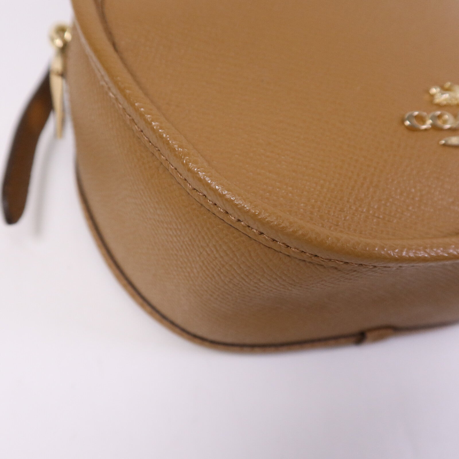 COACH 牛皮皮革Shoulder bag金扣肩背袋