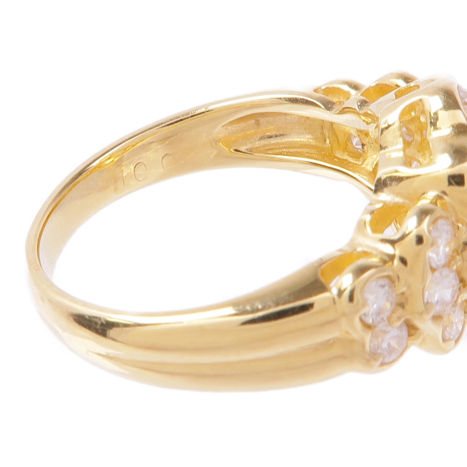 JEWELRY 18K黃金Diamond Ring鑽石戒指US#4.25