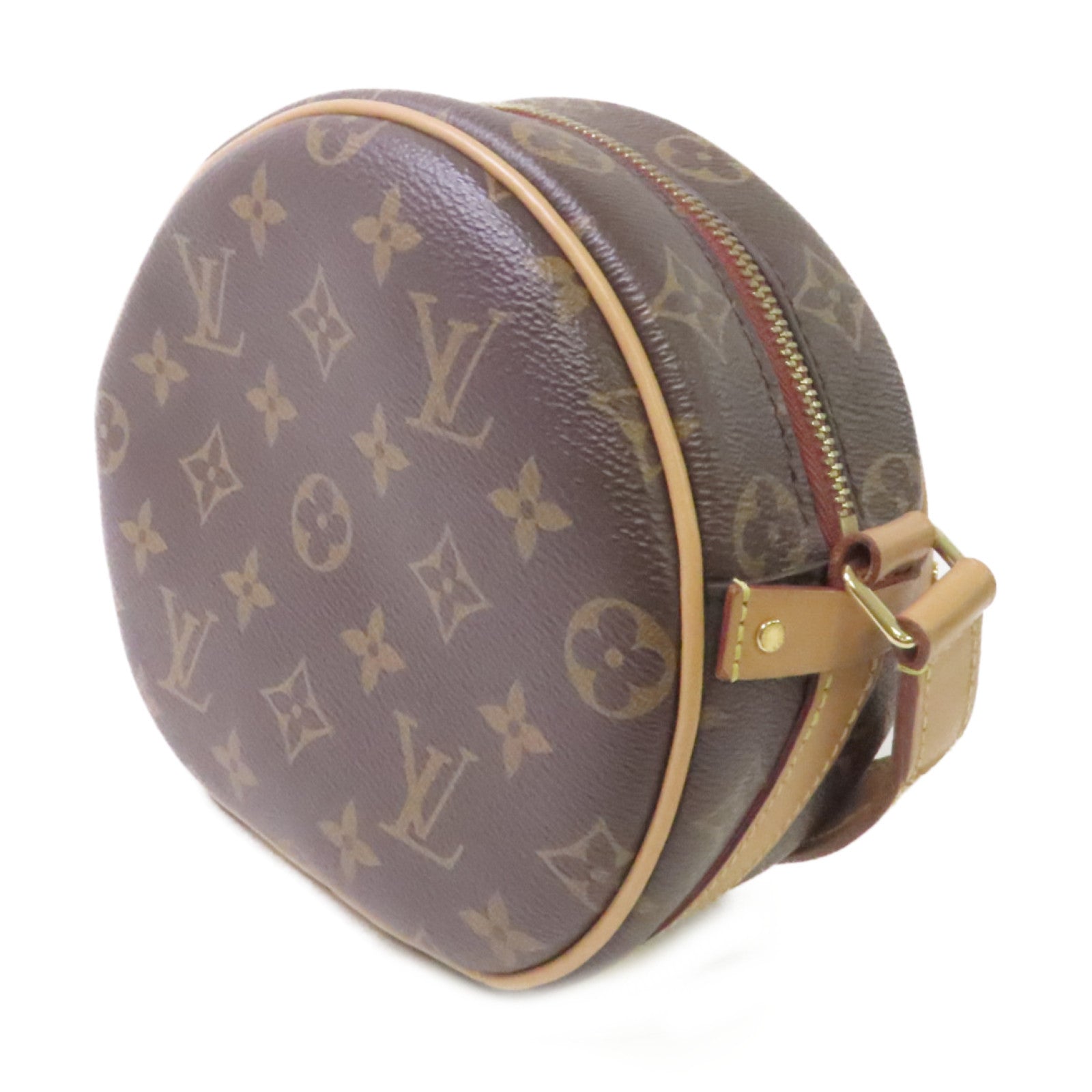 LOUIS VUITTON 【激減優惠】Monogram Boite Chapeau Souple Shoulder Bag金扣肩背袋啡色