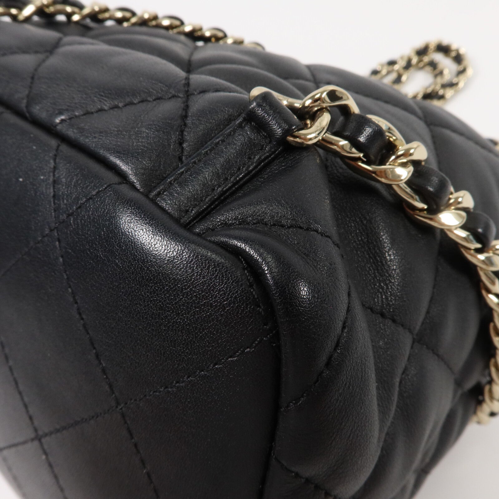 CHANEL 羊皮皮革Backpack背包