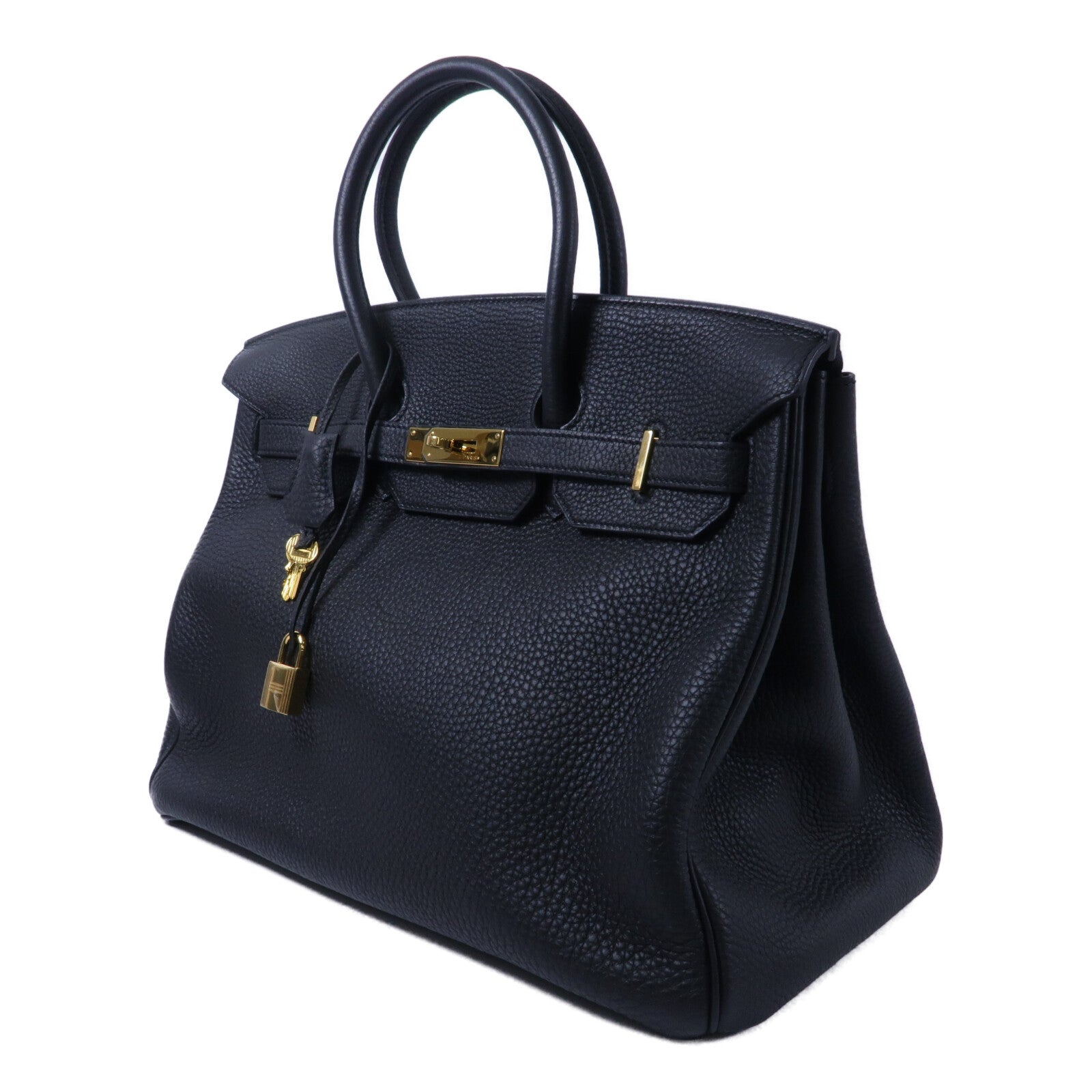 HERMES Togo皮革Birkin 35手挽袋Noir