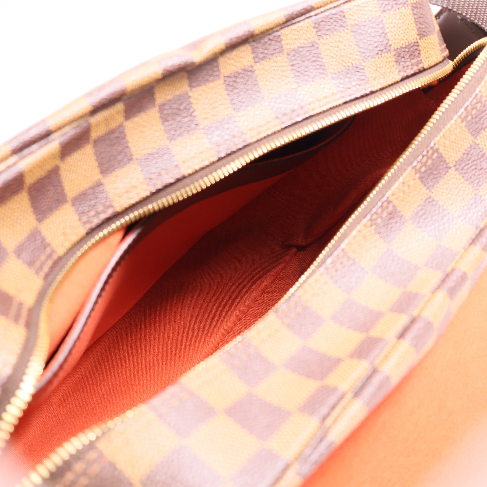 LOUIS VUITTON 【激減優惠】Damier Naviglio金扣肩背袋