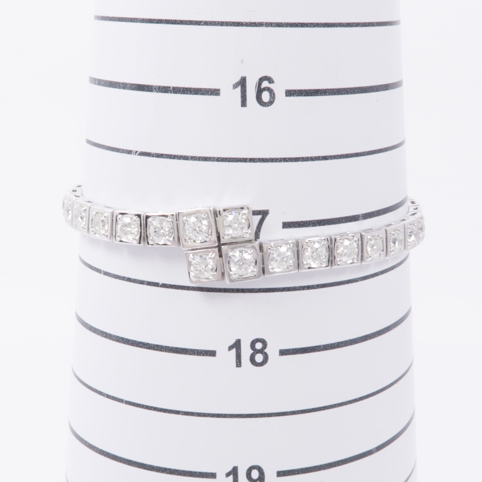 JEWELRY 18K白金Diamond Bracelet鑽石手鏈