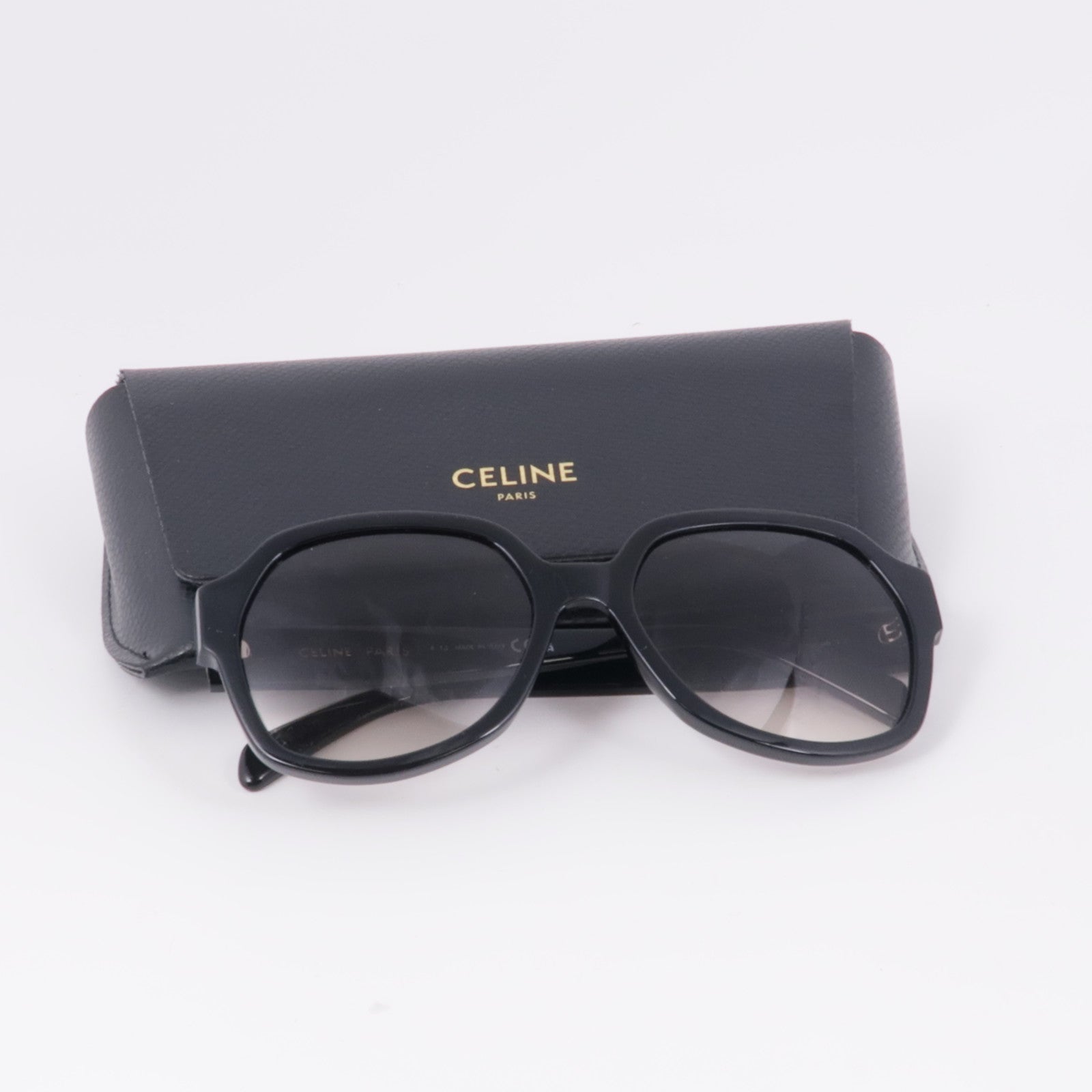 CELINE PVC Triomphe Sunglasses金扣太陽眼鏡